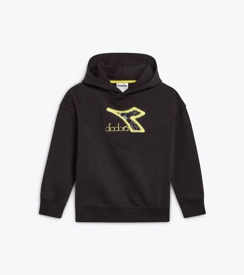 JB. HOODIE LOGO, NERO Felpa con cappuccio - Comfort fit - Ragazzi
JB. HOODIE LOGO NERO - Diadora