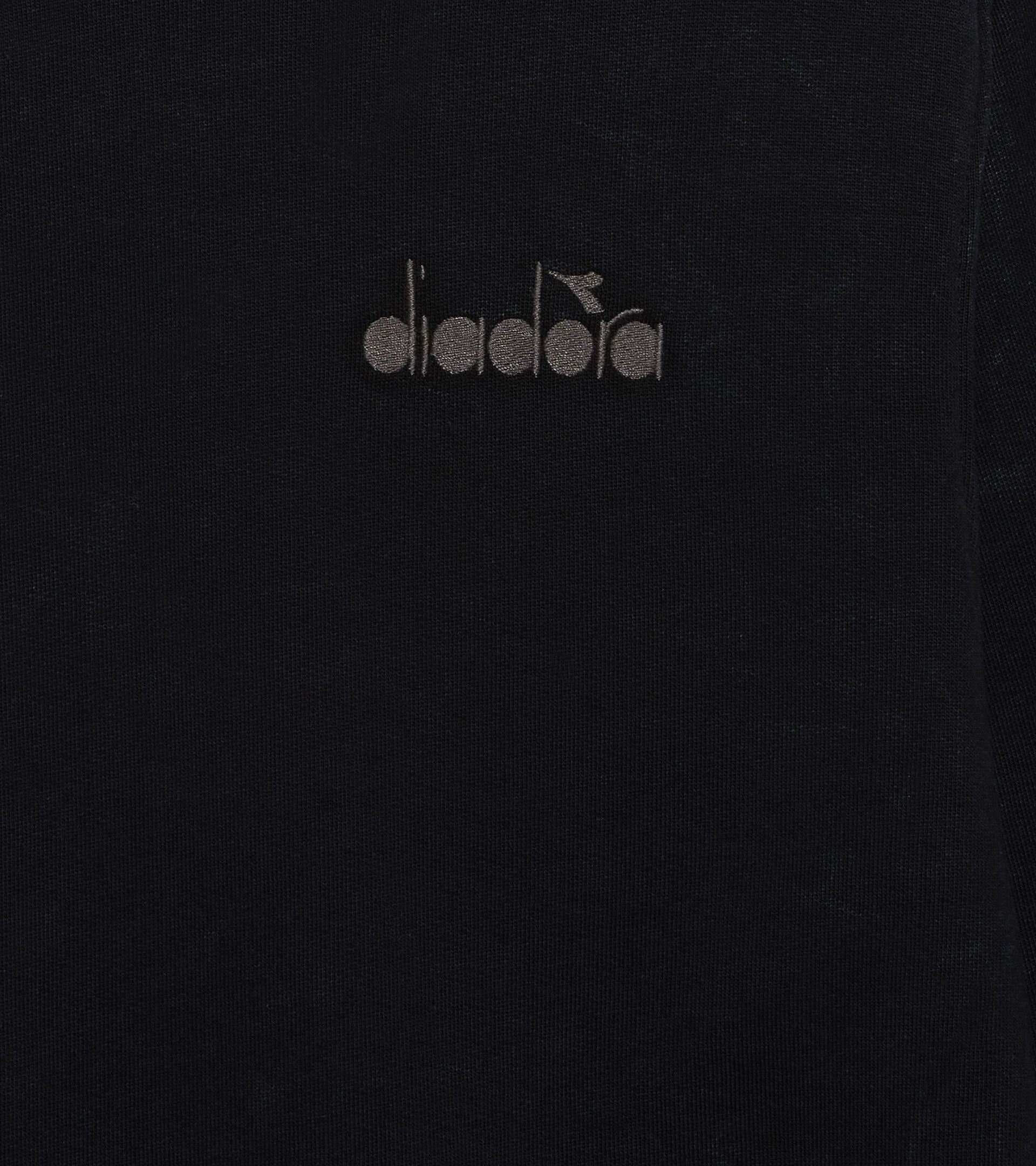 Jersey sweatshirt - Regular fit - Men&rsquo;s HOODIE AVENUE LAB (FT) BLACK COAL - Diadora