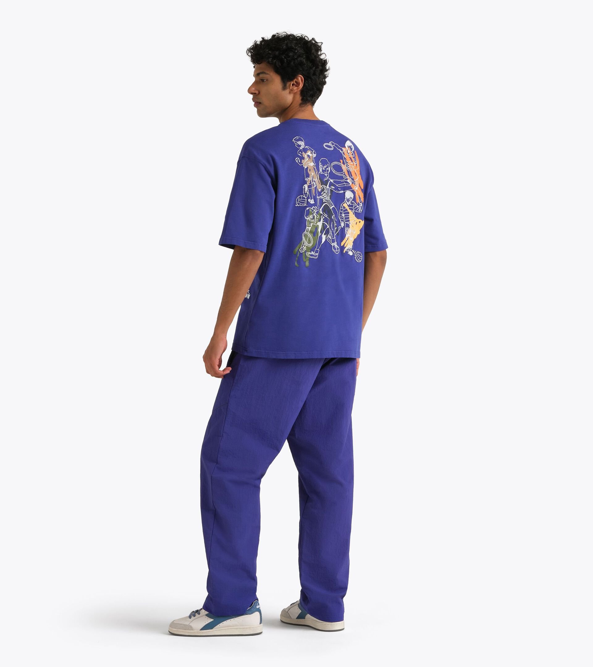 Legacy T-shirt - Made In Italy - All-gender T-SHIRT SS LEGACY II NAVY - Diadora