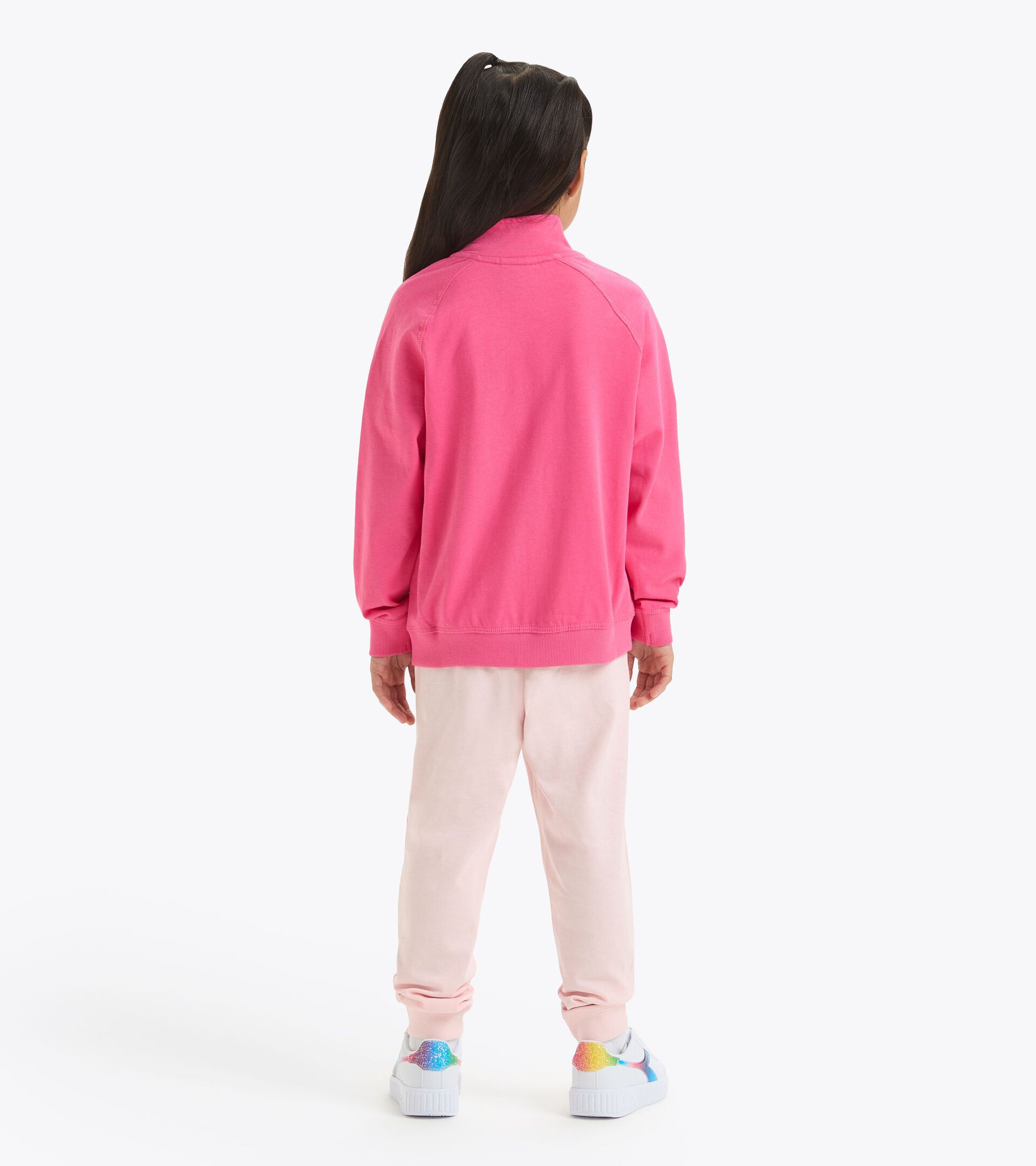 Tuta - Unisex - Ragazzi/e
 JU.TRACKSUIT FZ CORE ROSA ACCESO - Diadora