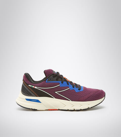 Chaussures de running - Homme MYTHOS BLUSHIELD VOLO 2 VIN DE RAISIN/BLC MURMURE/NOIR - Diadora