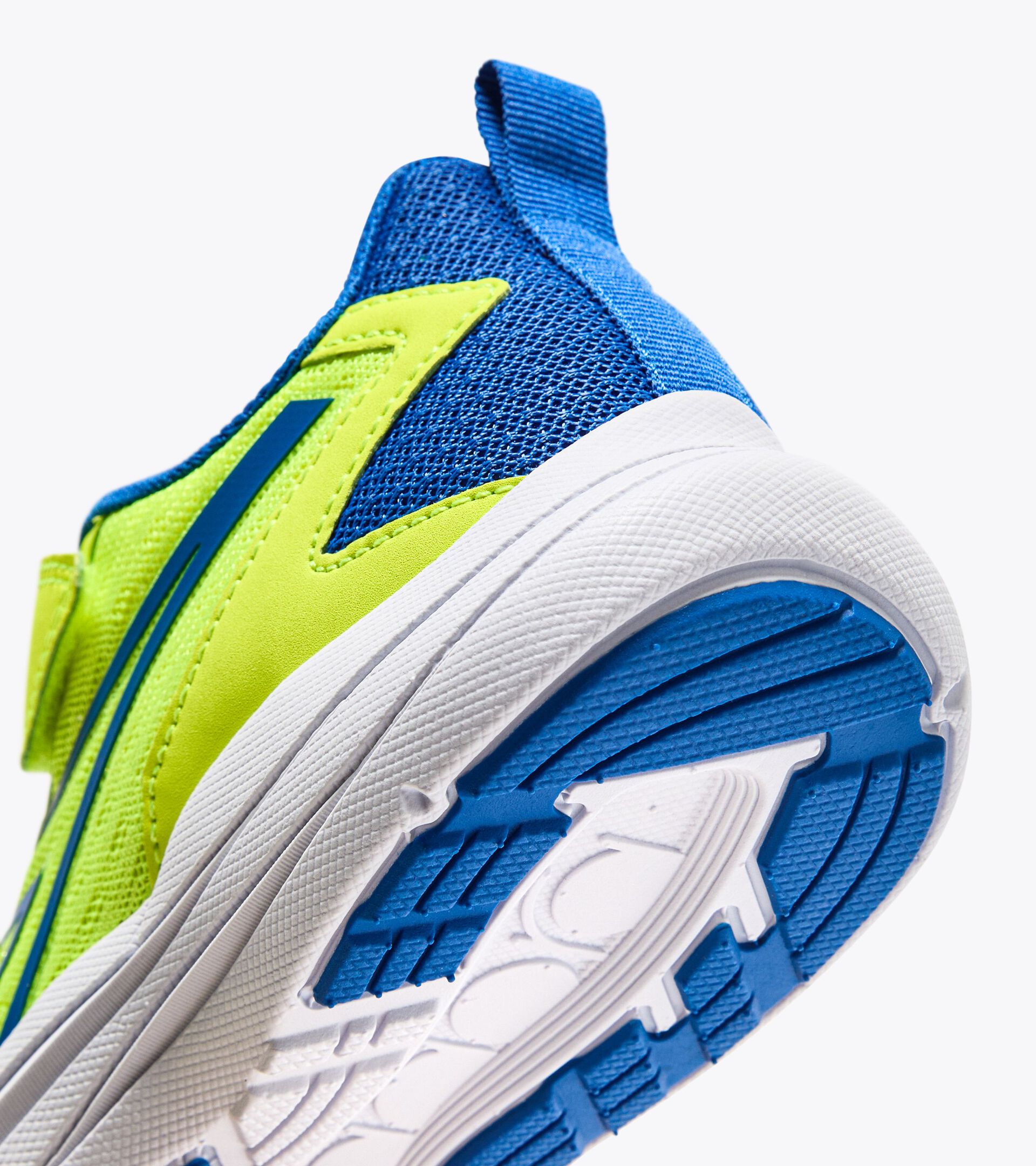Zapatillas de running - Doble cierre - Niños/niñas y adolescentes SNIPE 2 JR AMARILLO FLUO DD/AZUL PALACIO - Diadora