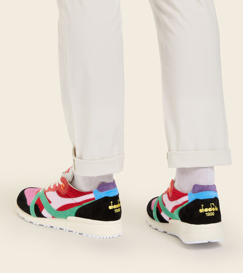 N9000 LOOP BREAKFAST, ROUGE ARDENT Chaussures Heritage Made in Italy - Unisexe N9000 LOOP BREAKFAST ROUGE ARDENT - Diadora