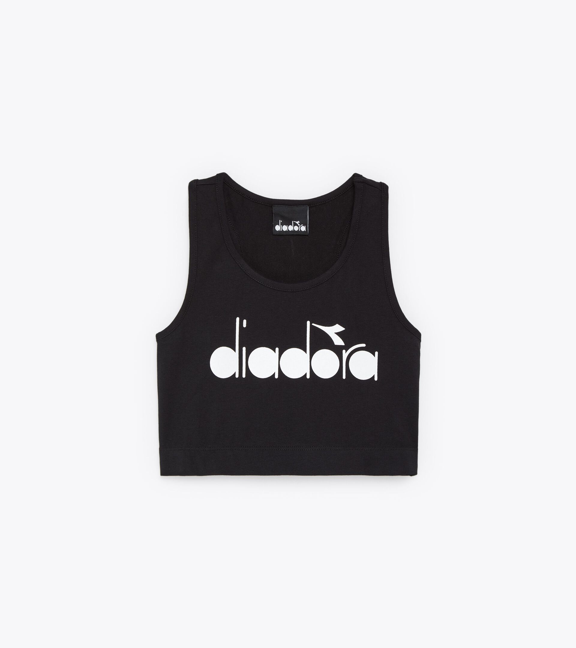 Crop top - Niña JG.CROP TOP WATER COLOR NEGRO - Diadora