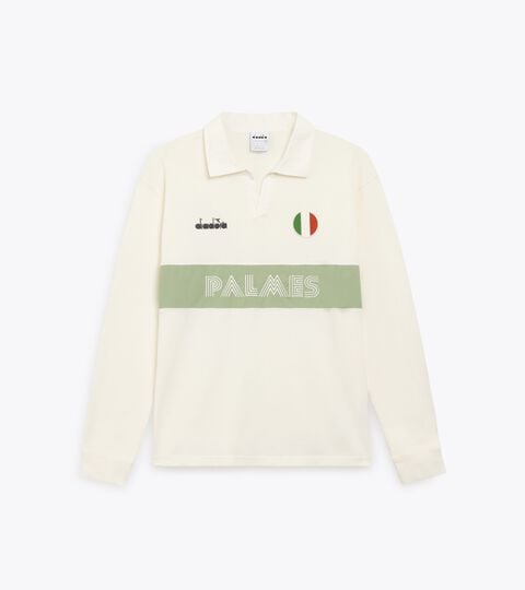 Poloshirt Legacy - Made in Italy - Für alle Geschlechter
 POLO LS LEGACY SCHNEEWEISS - Diadora