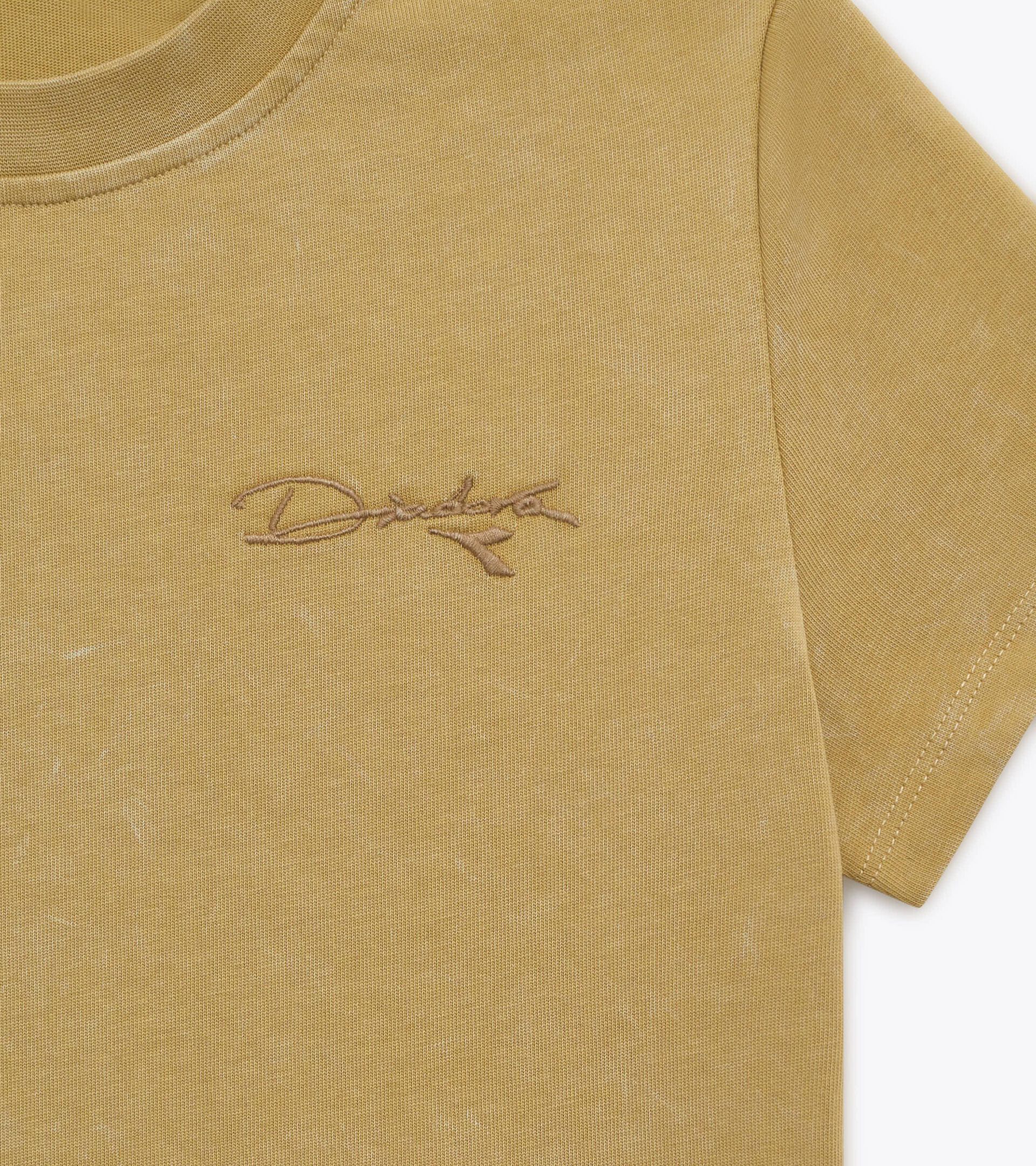 Retro-inspired Cotton T-shirt - Slim Fit - Women&rsquo;s
 L. T-SHIRT SS AVENUE LAB II GREEN KHAKI - Diadora