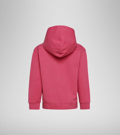 JU. HOODIE FZ ELEMENTS, RED CLARET Sports jacket - Boys and girls JU. HOODIE FZ ELEMENTS RED CLARET - Diadora