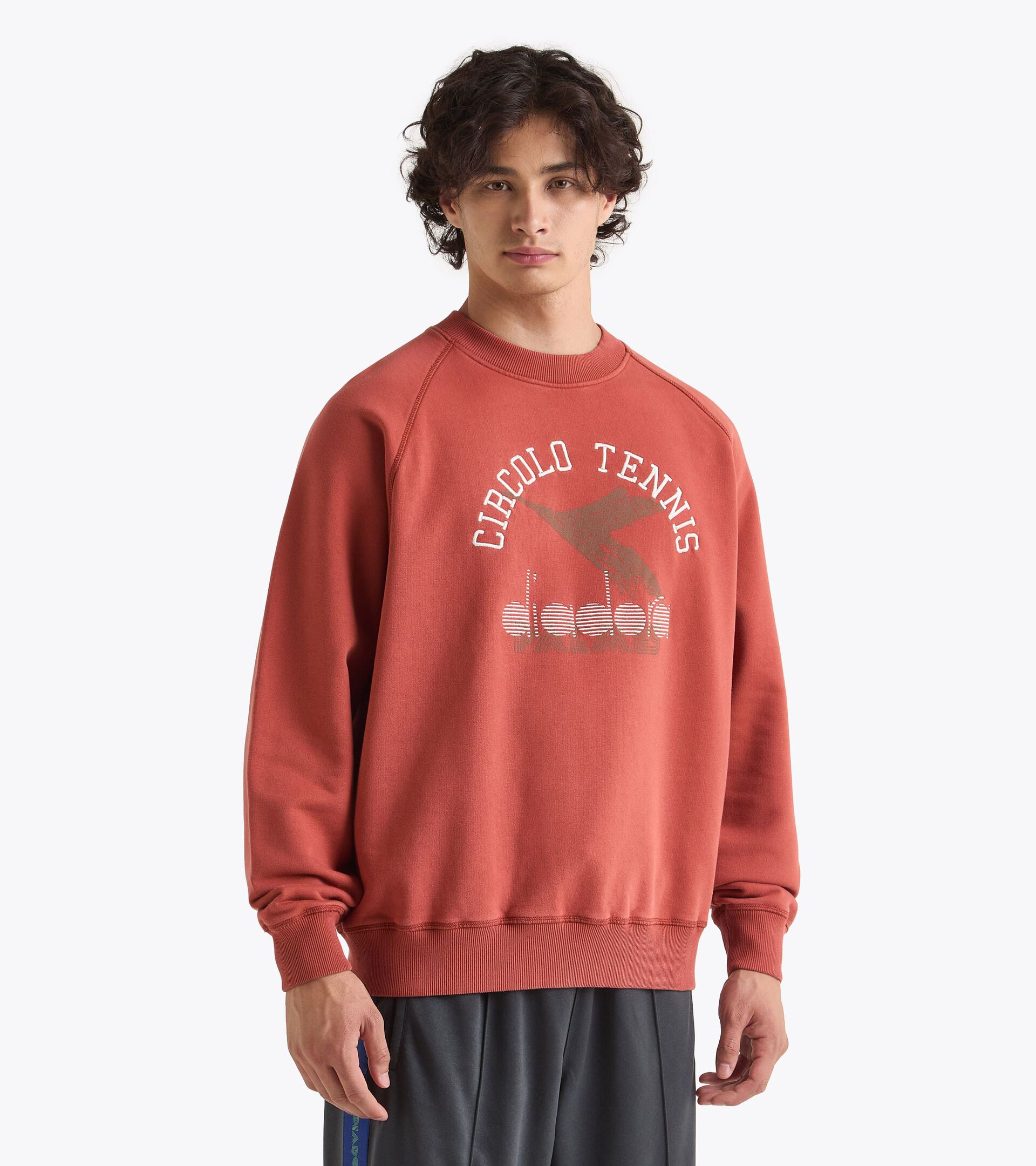 Pull ras-du-cou Legacy - Made in Italy - Pour tous les genres
SWEATSHIRT CREW LEGACY BRIQUE BRULE - Diadora