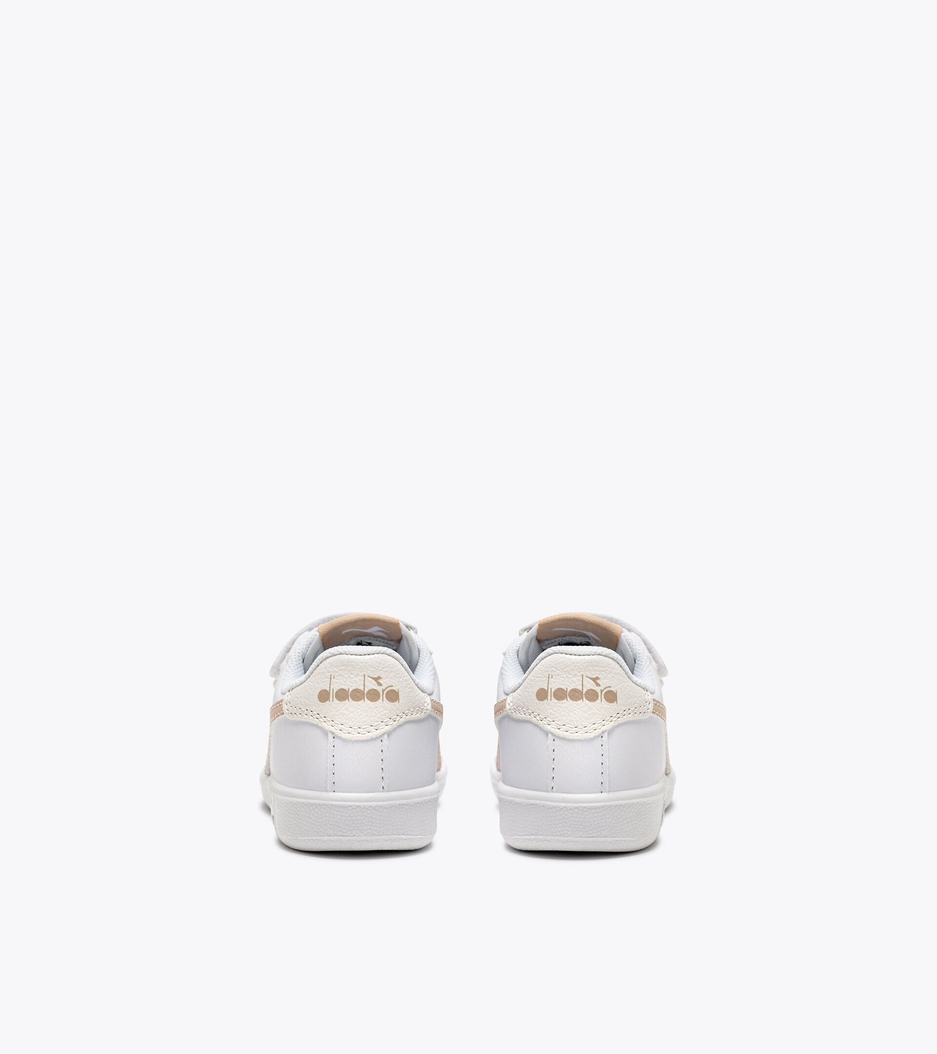 Sports shoes - Toddlers 1-4 years GAME P TD GIRL WHITE/WHISPER PINK - Diadora
