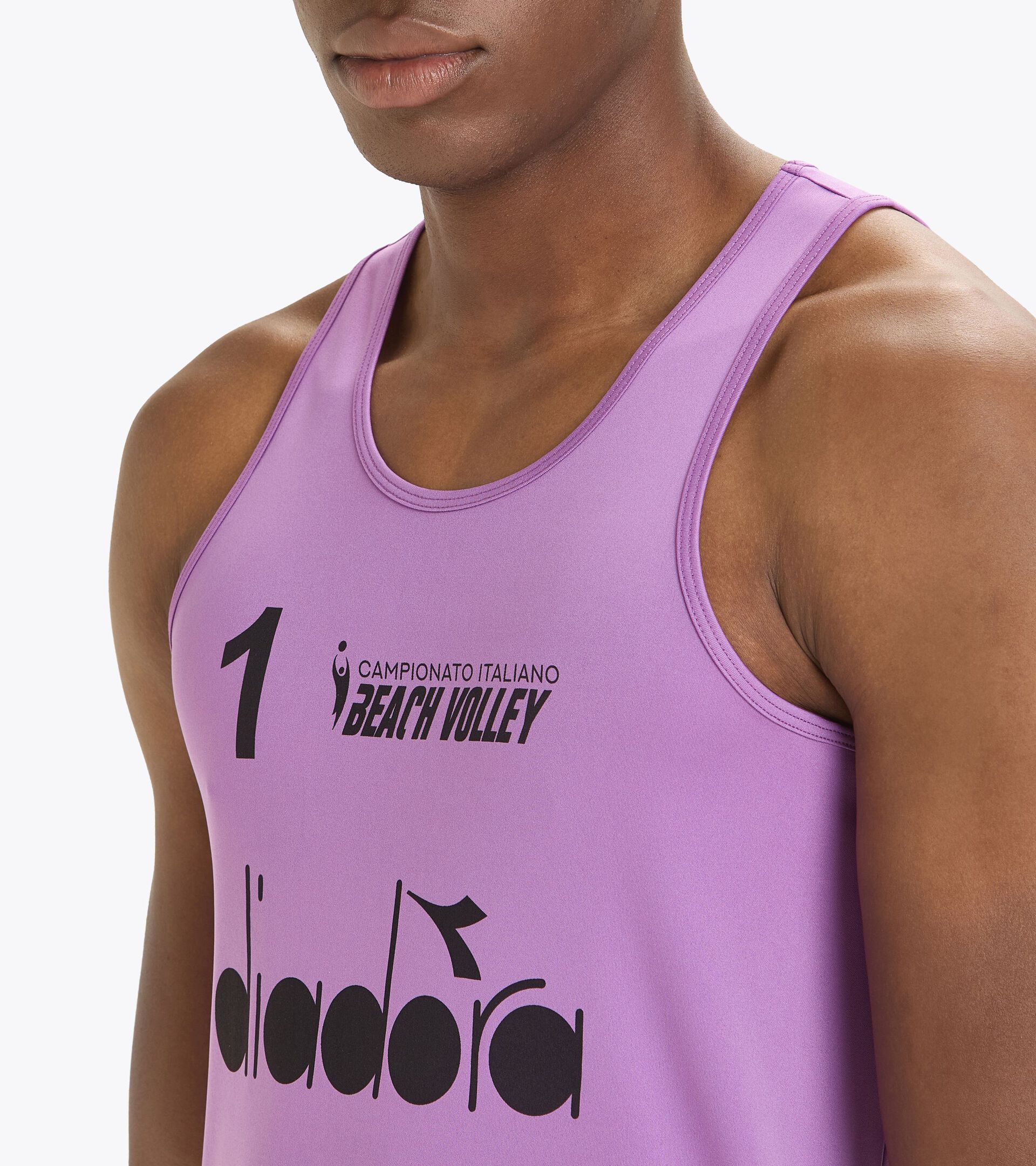 Championship tank Men - Italian Beach Volley Championship CANOTTE GARA UOMO #1 CAMP. ITALIANO 24 BELLFLOWER - Diadora