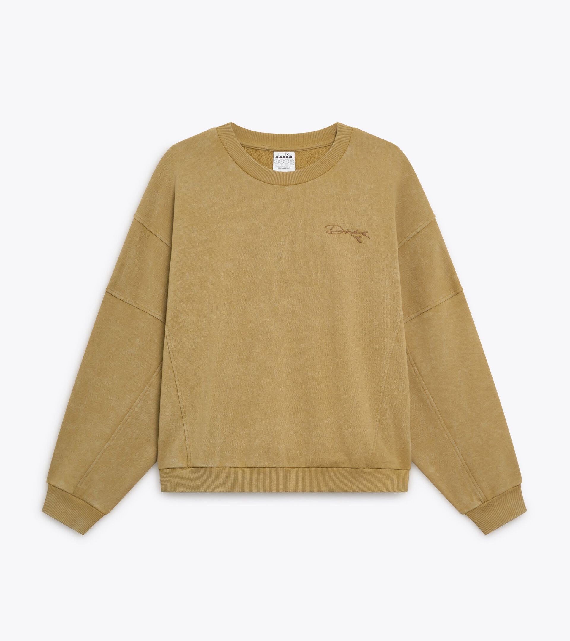 Sweatshirt aus schwere Baumwolle im Retrostil - Damen
 L. SWEAT AVENUE LAB KAKI - Diadora