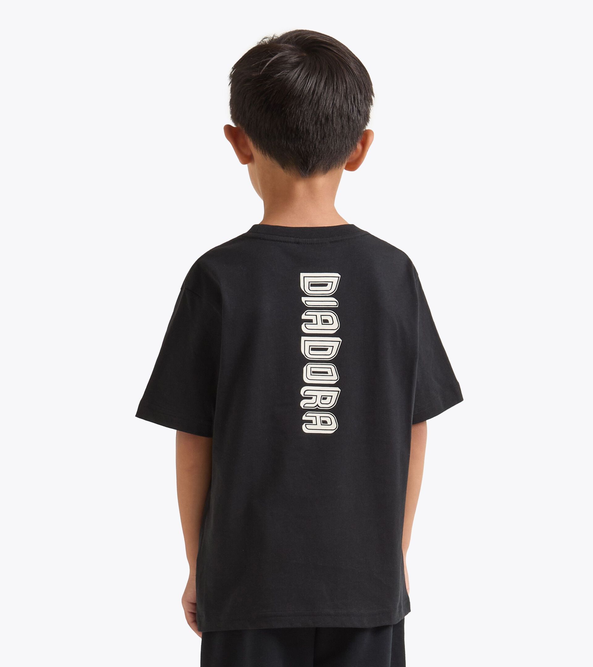 Camiseta con estampado - Corte regular - Niños/Adolescentes JB. T-SHIRT SS NEGRO - Diadora