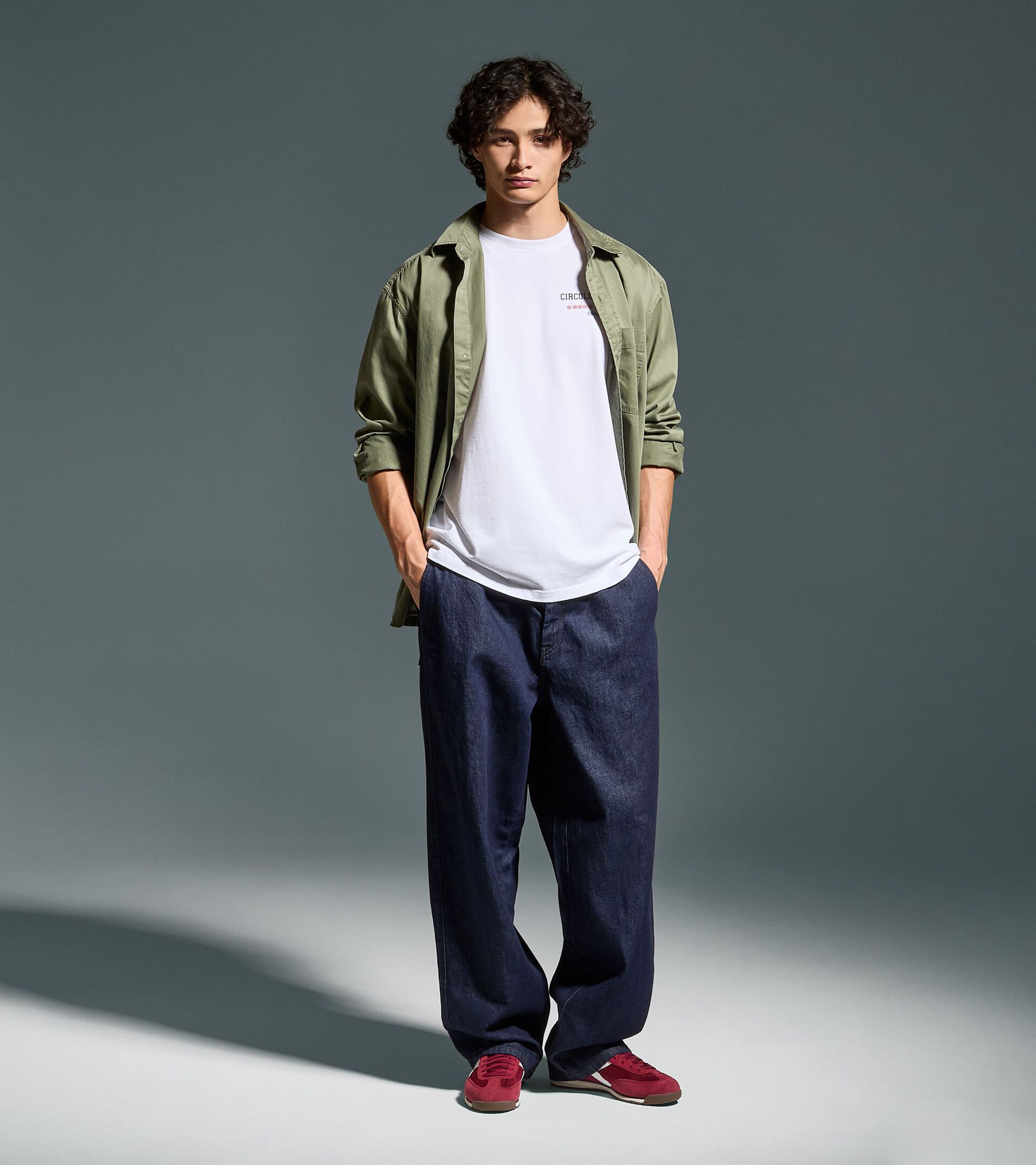 Legacy t-shirt with OG archive print - Made in Italy - All-gender T-SHIRT SS LEGACY II OPTICAL WHITE - Diadora