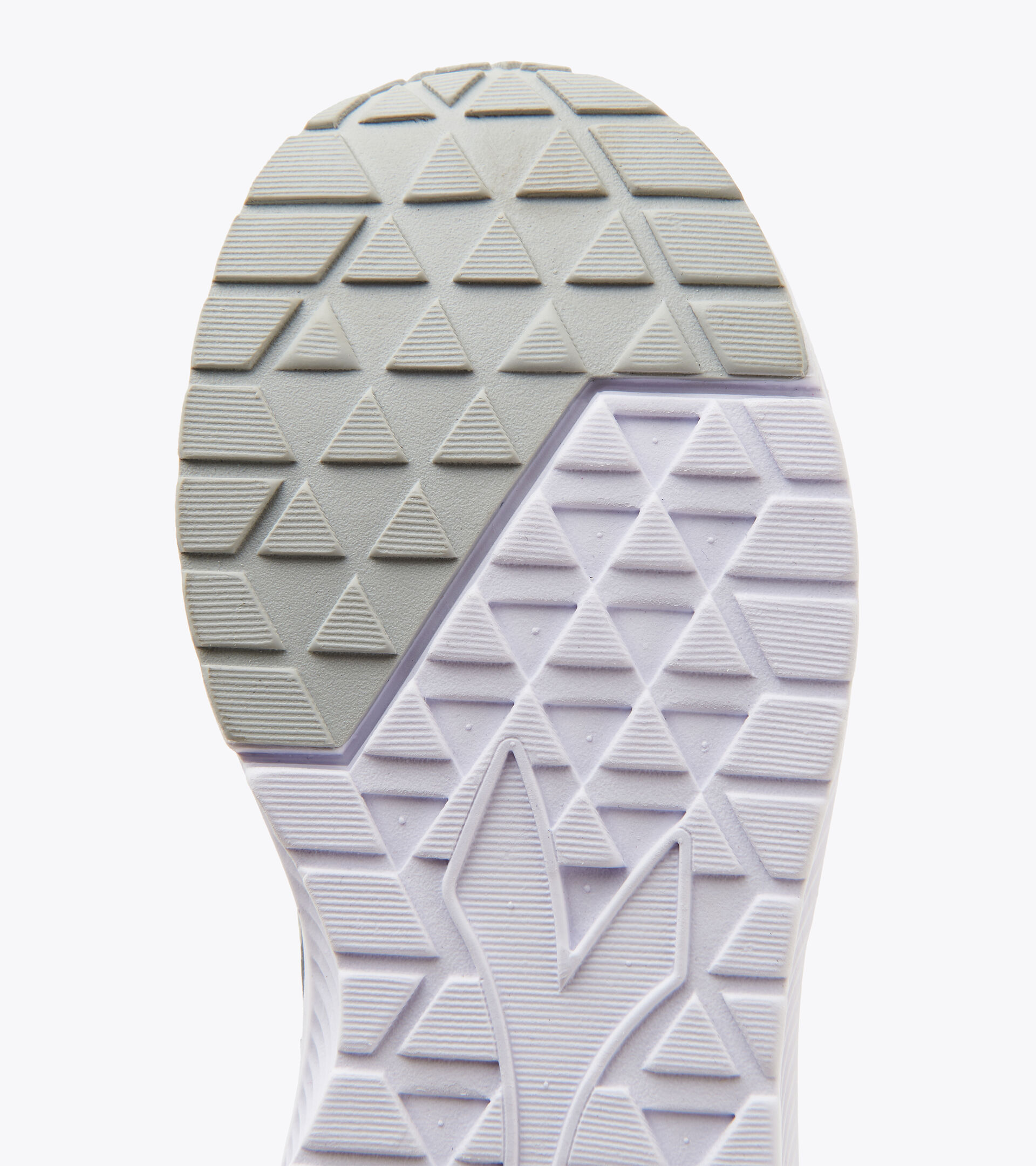 Running shoe - Kids FALCON SL JR WHITE/SILVER - Diadora