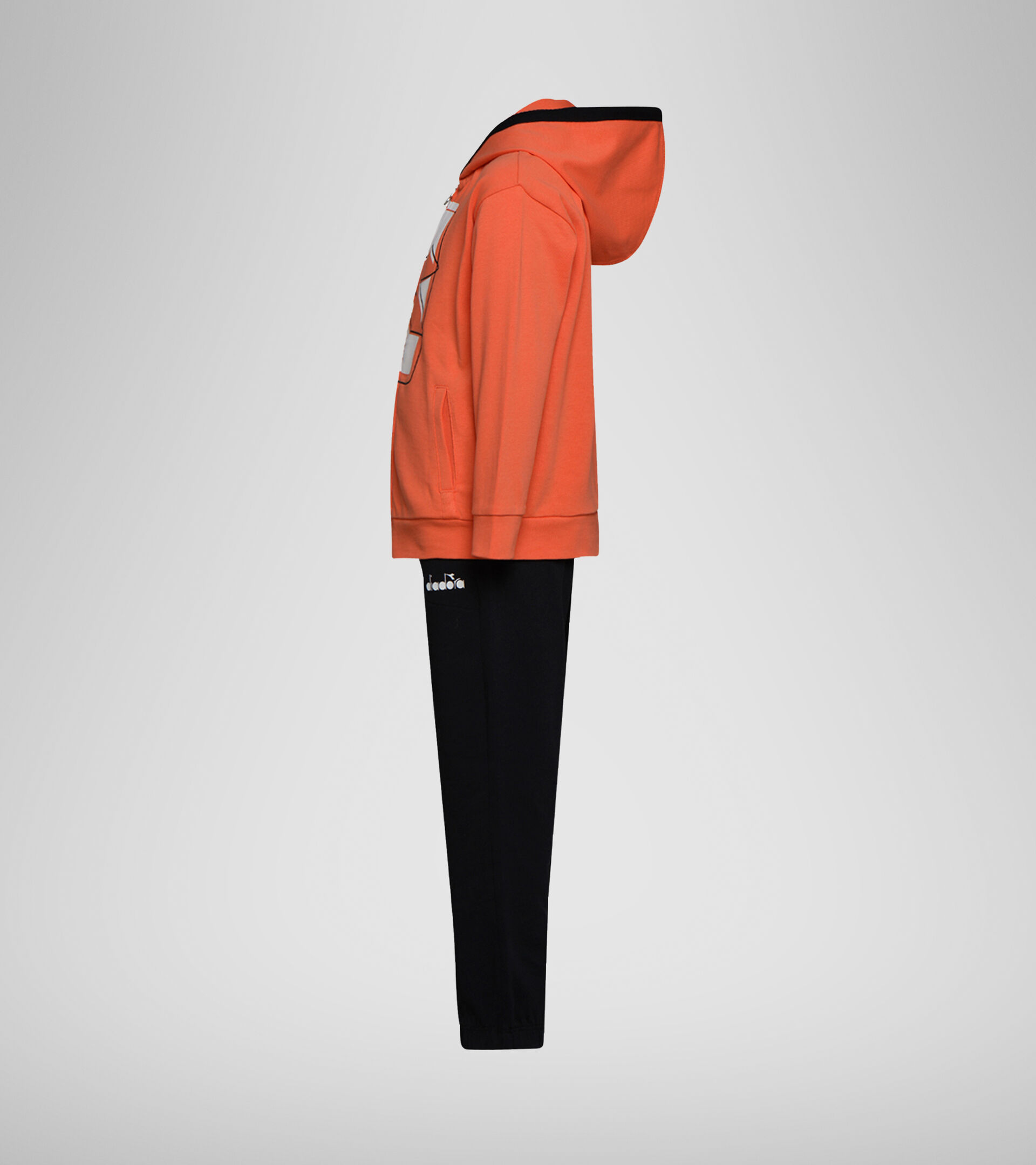 Survêtement - Garçons et filles JU. TRACKSUIT HOODIE FZ ELEMENTS CAPUCINE - Diadora