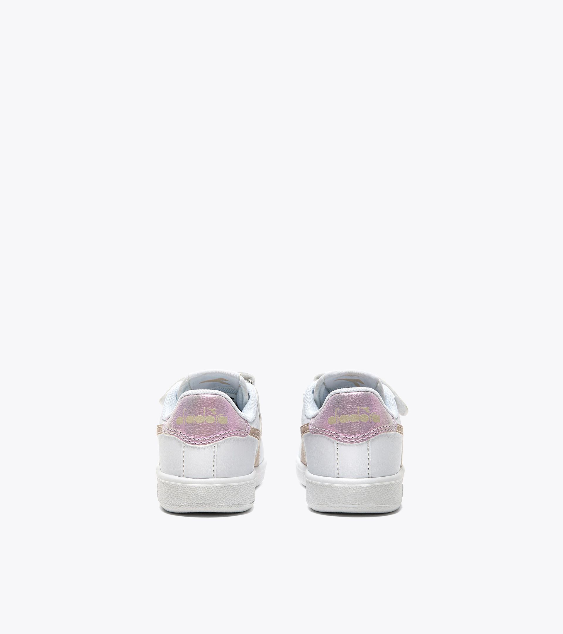 Sports shoes - Toddlers 1-4 years GAME P TD GIRL WHITE/SAND BEIGE - Diadora