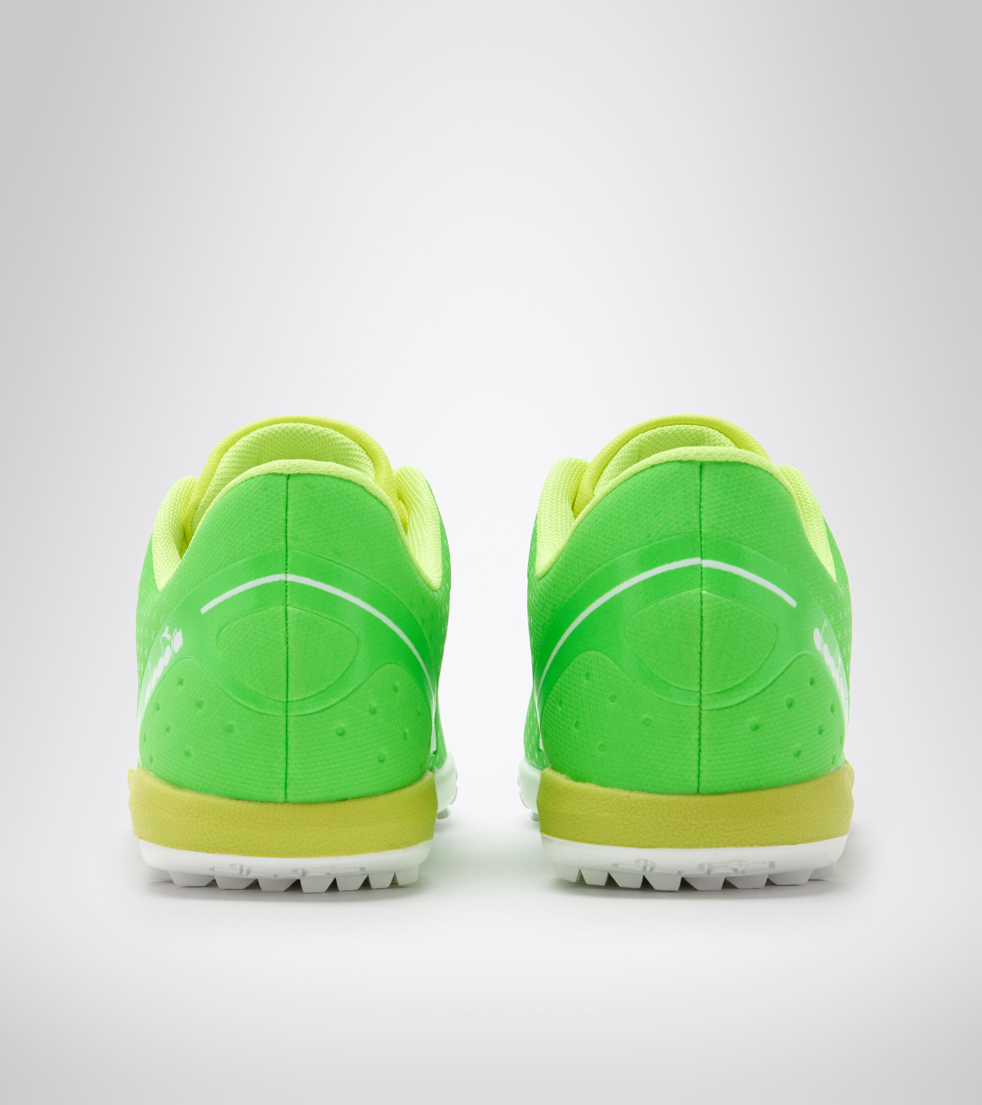 Futsal boot - Specific outsole for synthetic/hard grounds PICHICHI 5 TFR GREEN FLUO/WHT/FLUO YELLOW DD - Diadora