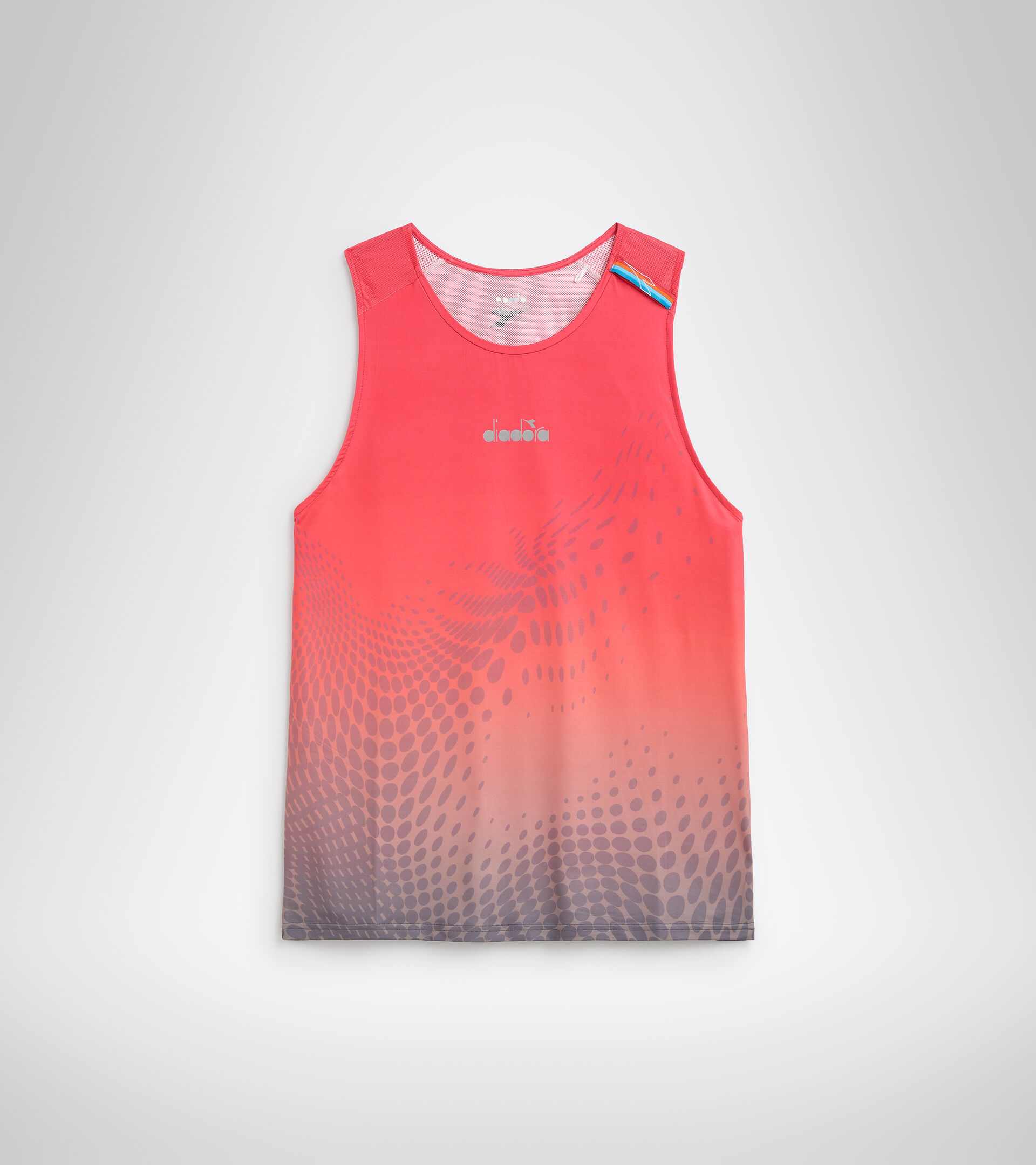 Canotta da running super light - Uomo SUPER LIGHT TANK BE ONE FIERY MURRINA - Diadora