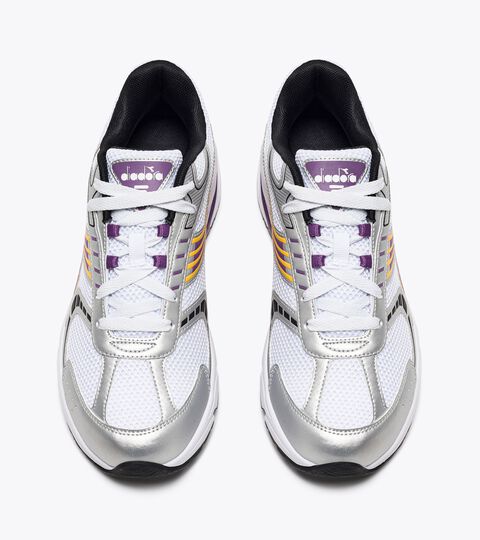 SAO-KO 280, WHITE/BLACK/BRIGHT VIOLET Sports sneaker - All-gender SAO-KO 280 WHITE/BLACK/BRIGHT VIOLET - Diadora