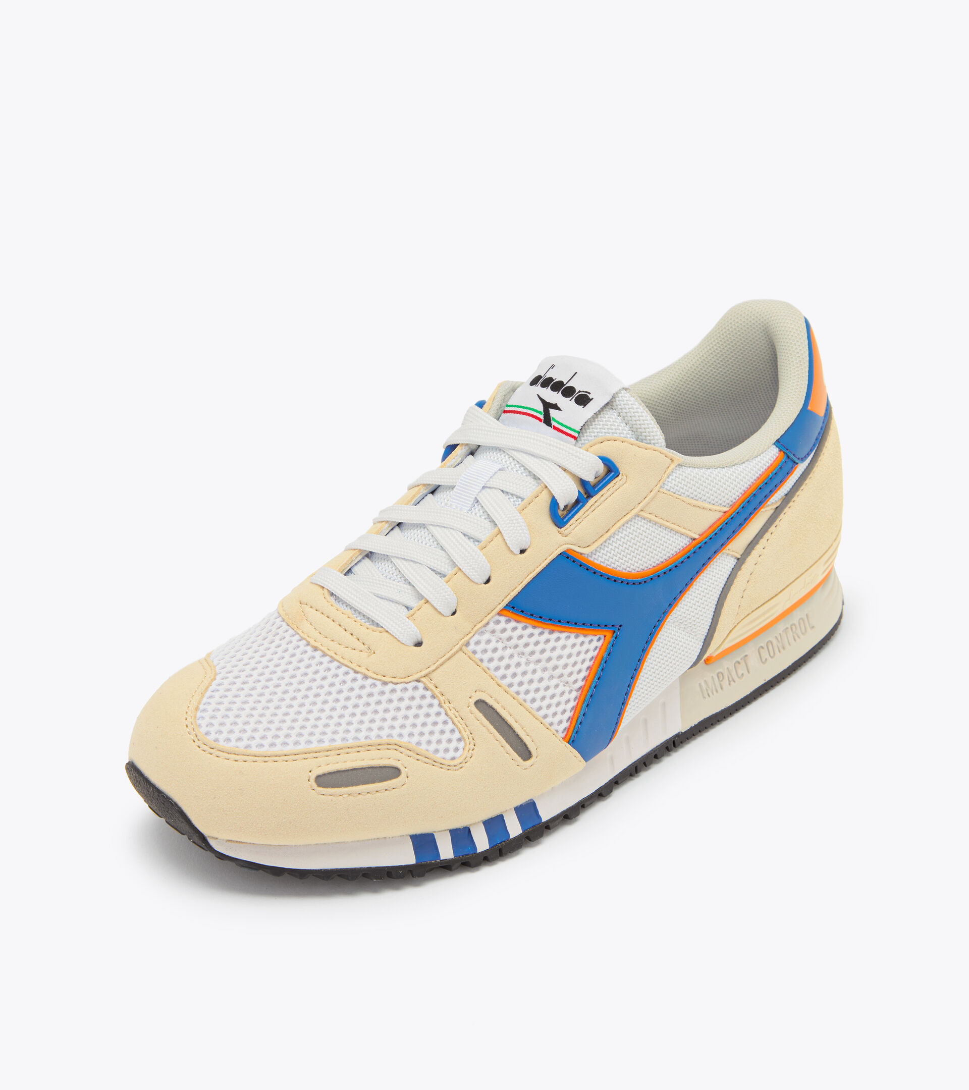 Chaussures de sport - Homme TITAN TECH MESH BLANC IMMACULE/TURC MER BLEU - Diadora