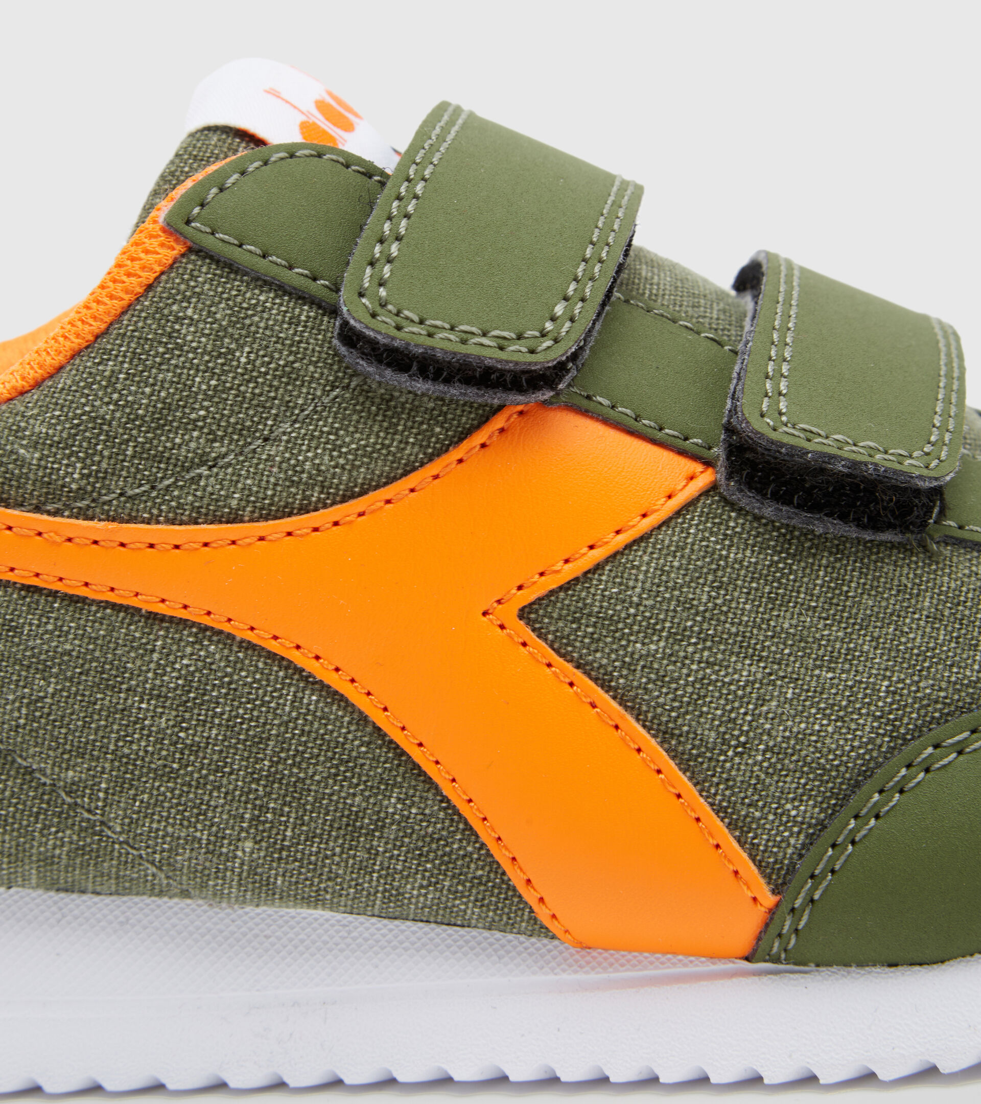 Sports shoes - Kids 4-8 years JOG LIGHT PS LODEN GREEN/ORIOLE - Diadora