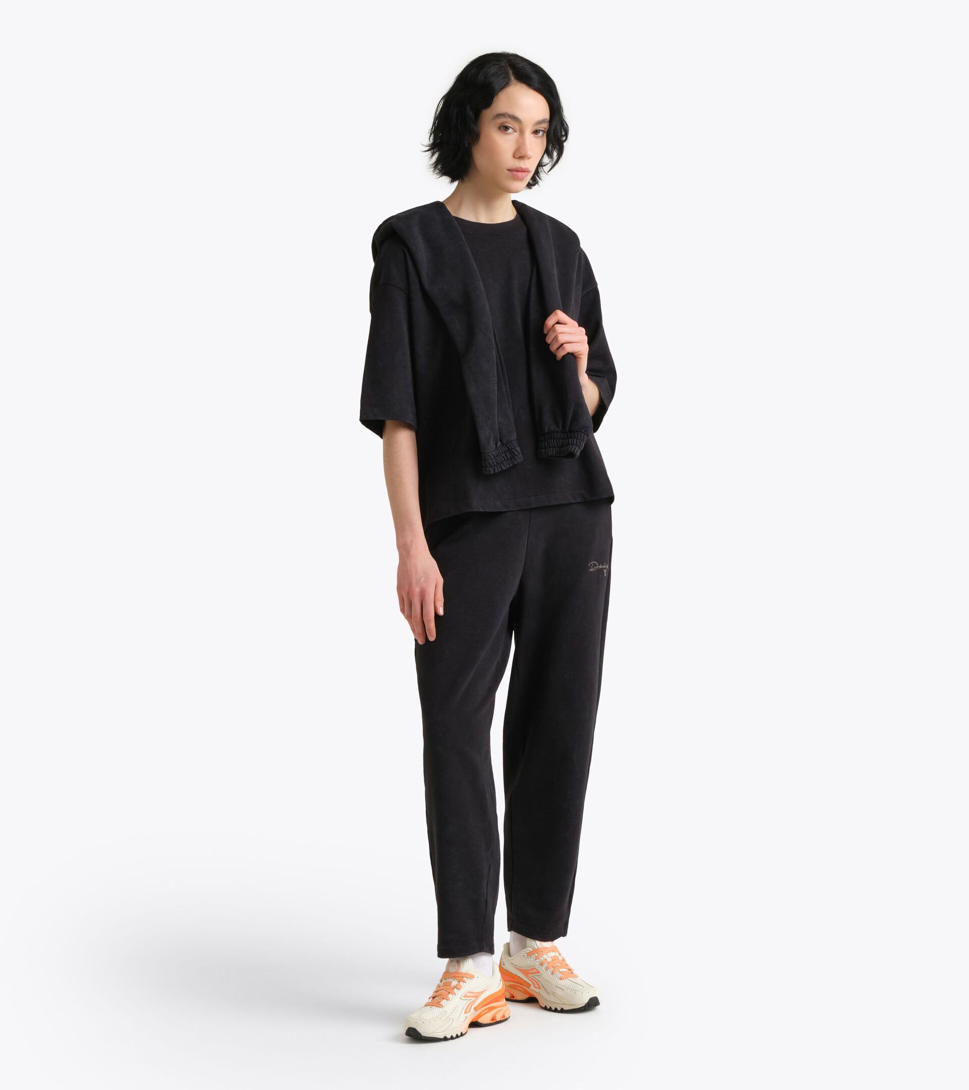 Jogginghose im Retrostil - Slim Fit - Damen
 L. JOGGER PANTS AVENUE LAB ANTHRAZIT - Diadora