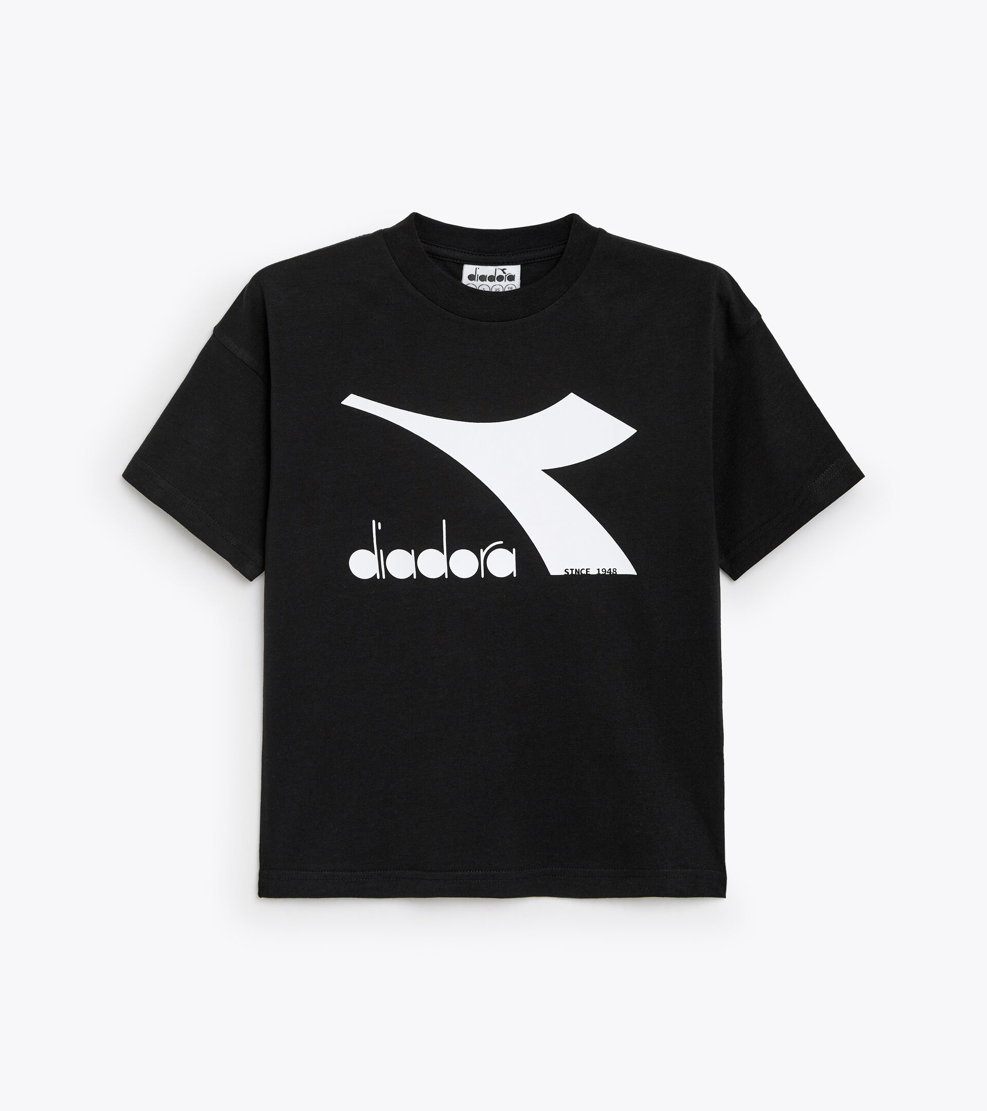 Sports T-shirt - Kids JU.T-SHIRT SS BL BLACK - Diadora