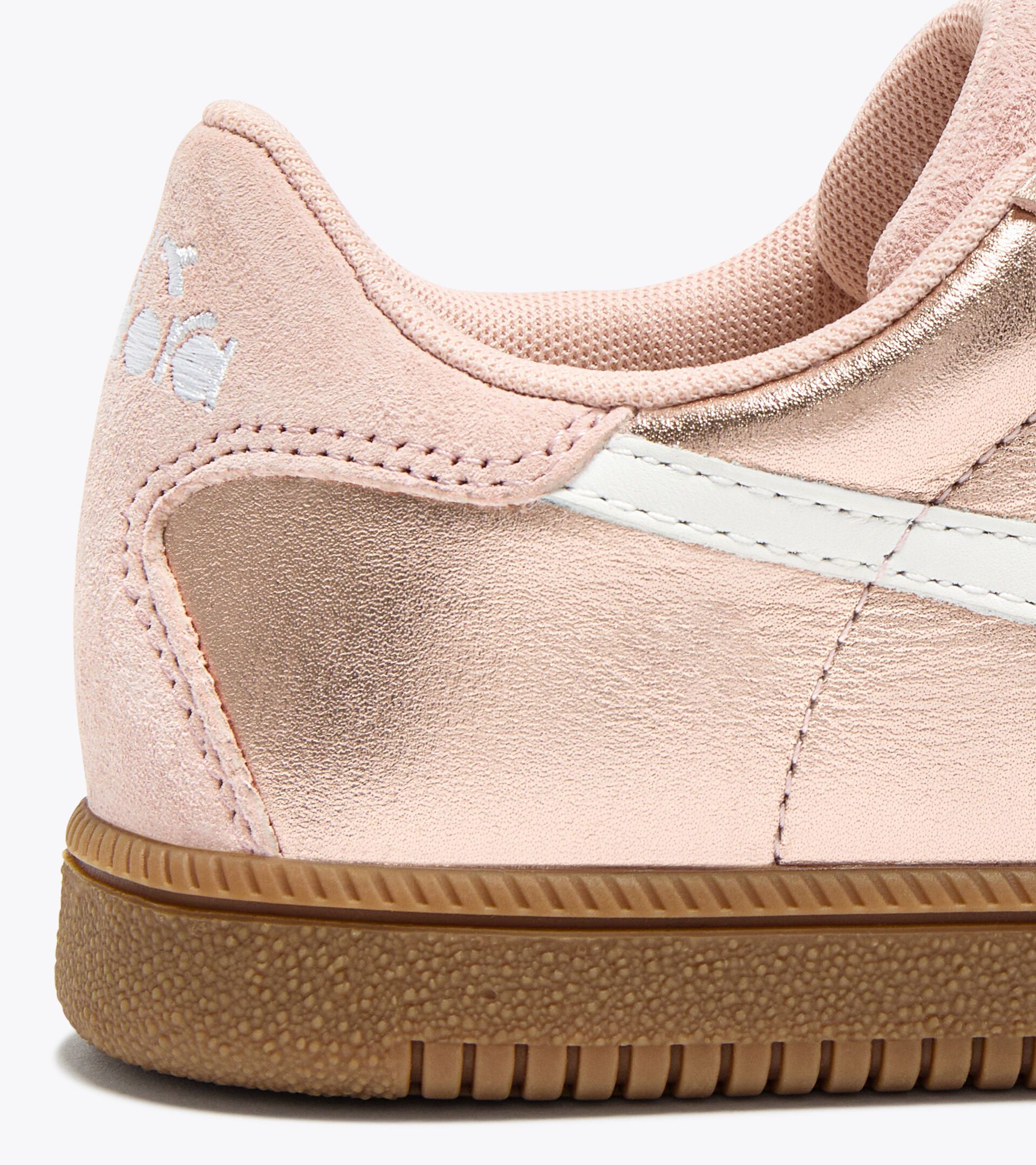 Leather sneakers - All-Gender TRAINER METALLIC PINK PALE DOGWOOD - Diadora