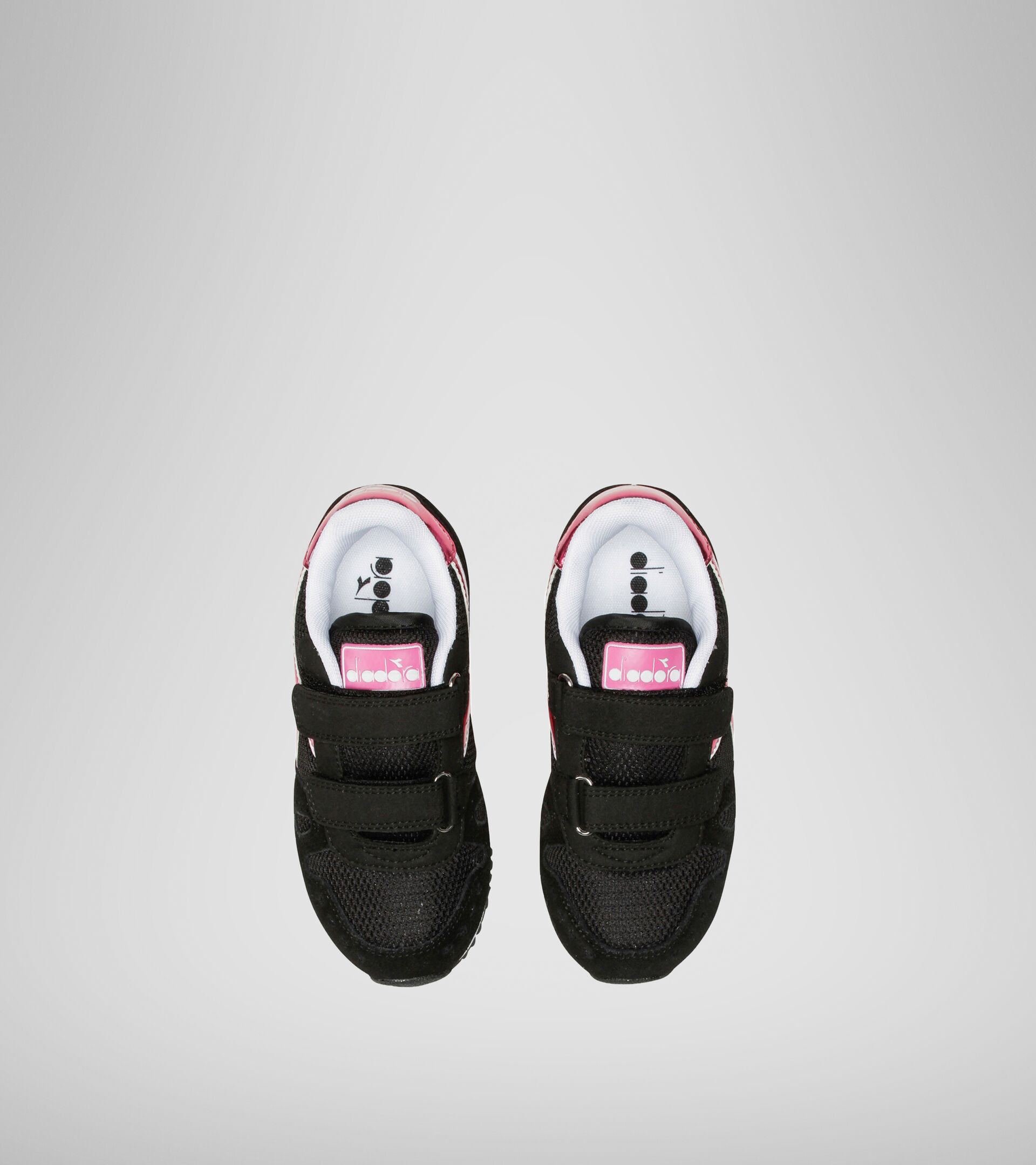 Chaussures de sport - Enfants 4-8 ans SIMPLE RUN PS GIRL NOIR - Diadora