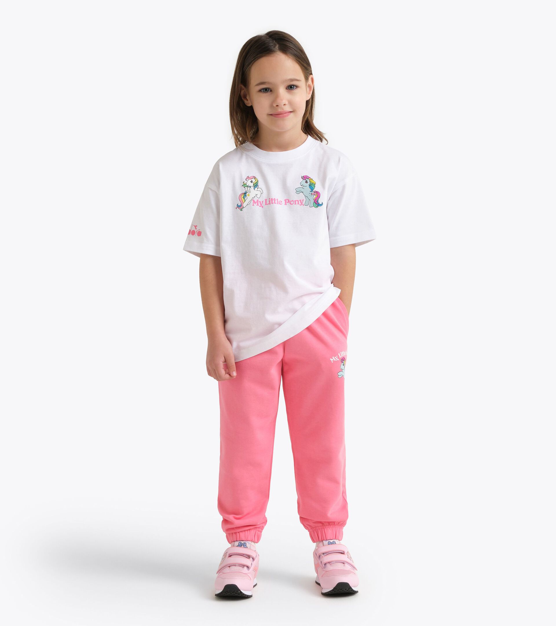 T-Shirt My Little Pony - M&auml;dchen und Jungen JU. T-SHIRT SS MY LITTLE PONY STRAHLEND WEISSE - Diadora