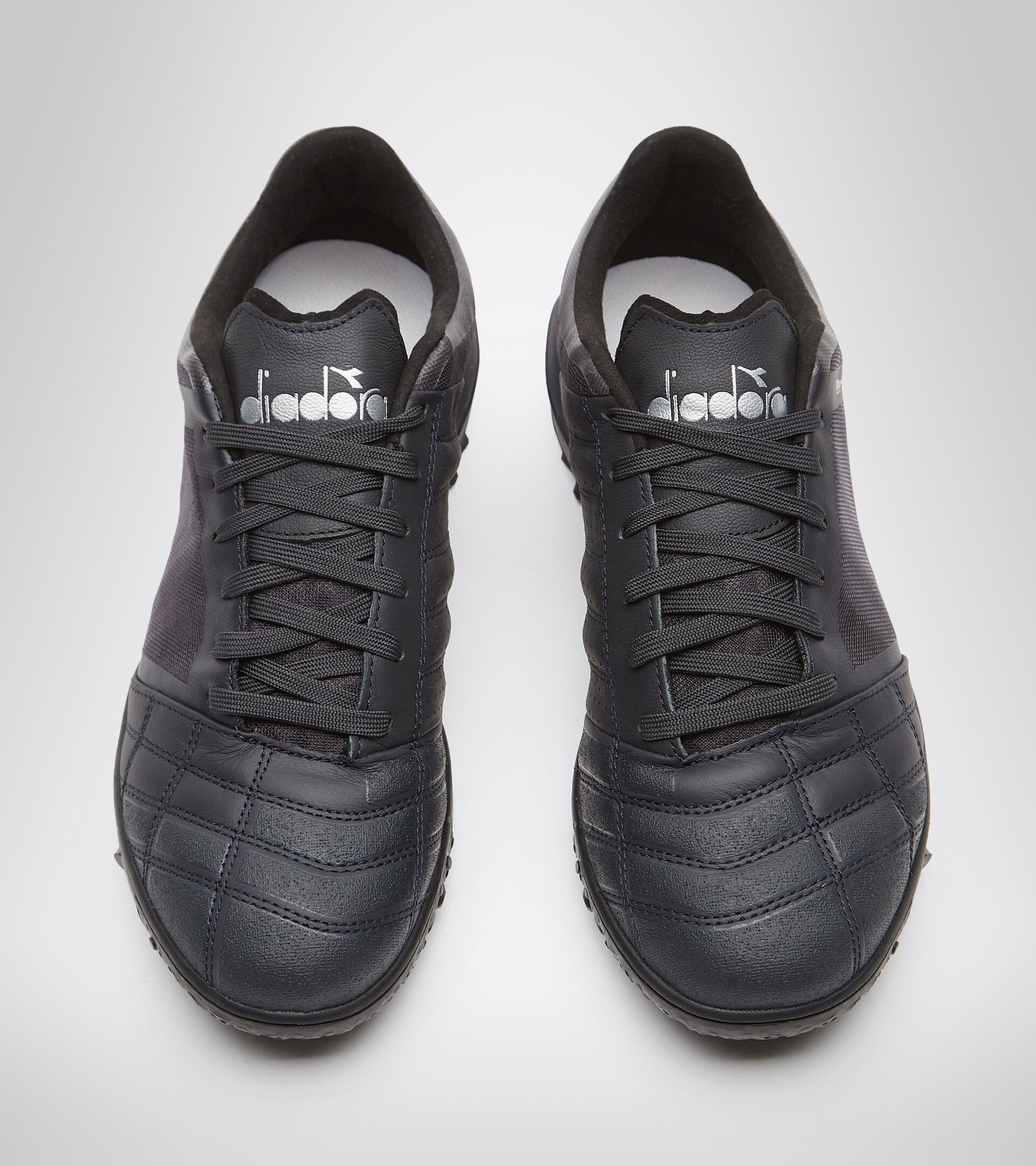 Futsal boot - Specific outsole for synthetic/hard grounds BRASIL SALA TF ANTHRACITE/BLACK/SILVER DD - Diadora