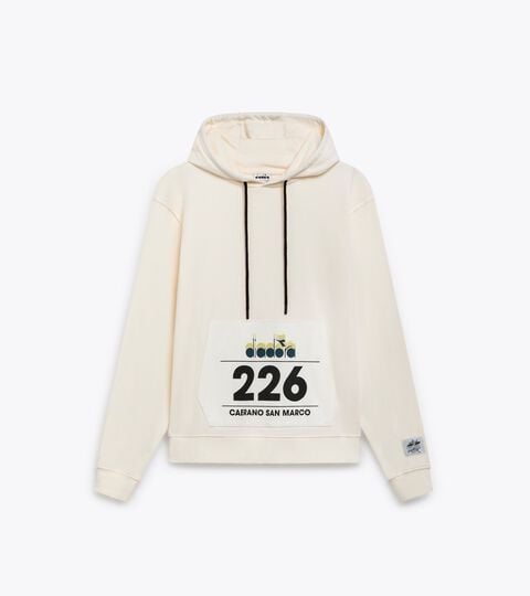 HOODIE G.D. 1984 (226), WHISPER WHITE French terry cotton hoodie - Gender Neutral
HOODIE G.D. 1984 (226) WHISPER WHITE - Diadora