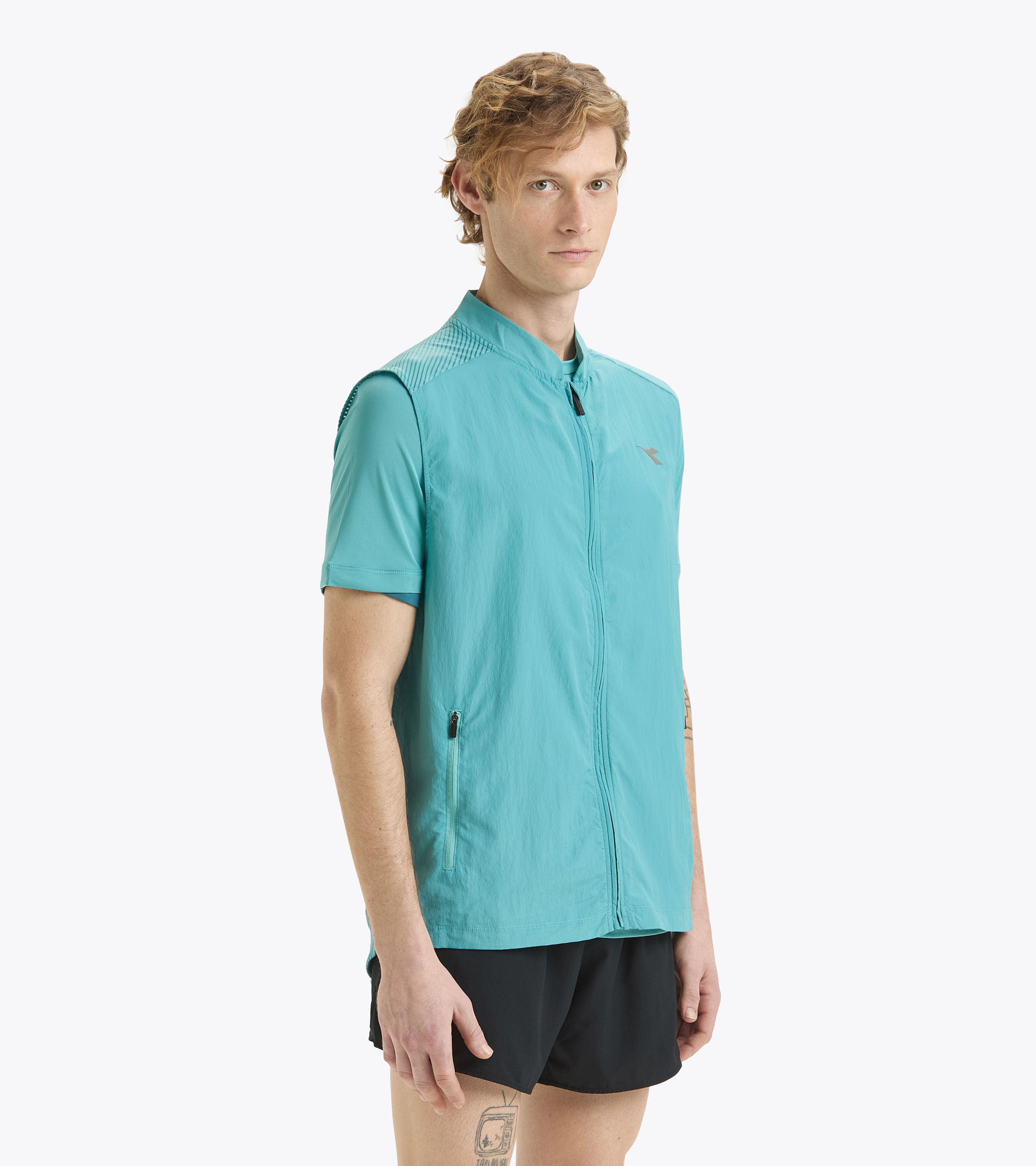 Gilet running diadora store