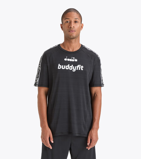Training T-shirt - Men’s SS T-SHIRT BUDDYFIT BLACK - Diadora