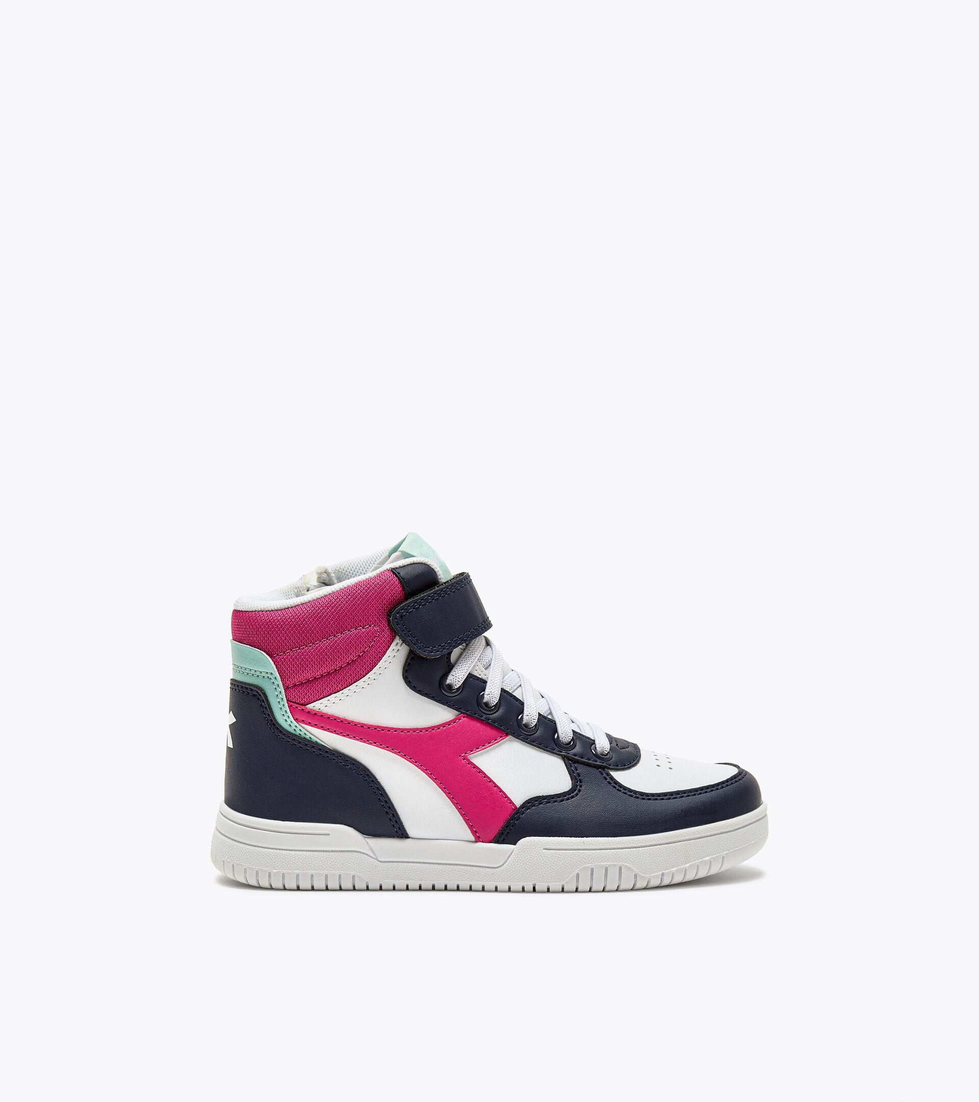 Sports shoes - Kids 4-8 years RAPTOR MID PS PEACOAT/FUCHSIA PURPLE/PSTL TU - Diadora