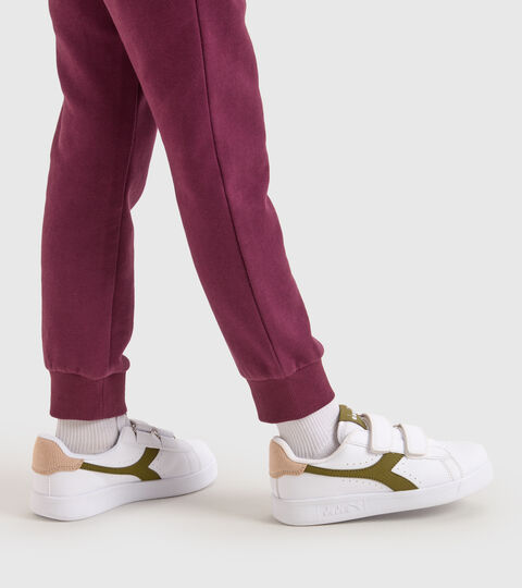 GAME P ACE PS, BIANCO/AVOCADO Sportschuh - Kinder 4-8 Jahren GAME P ACE PS BIANCO/AVOCADO - Diadora
