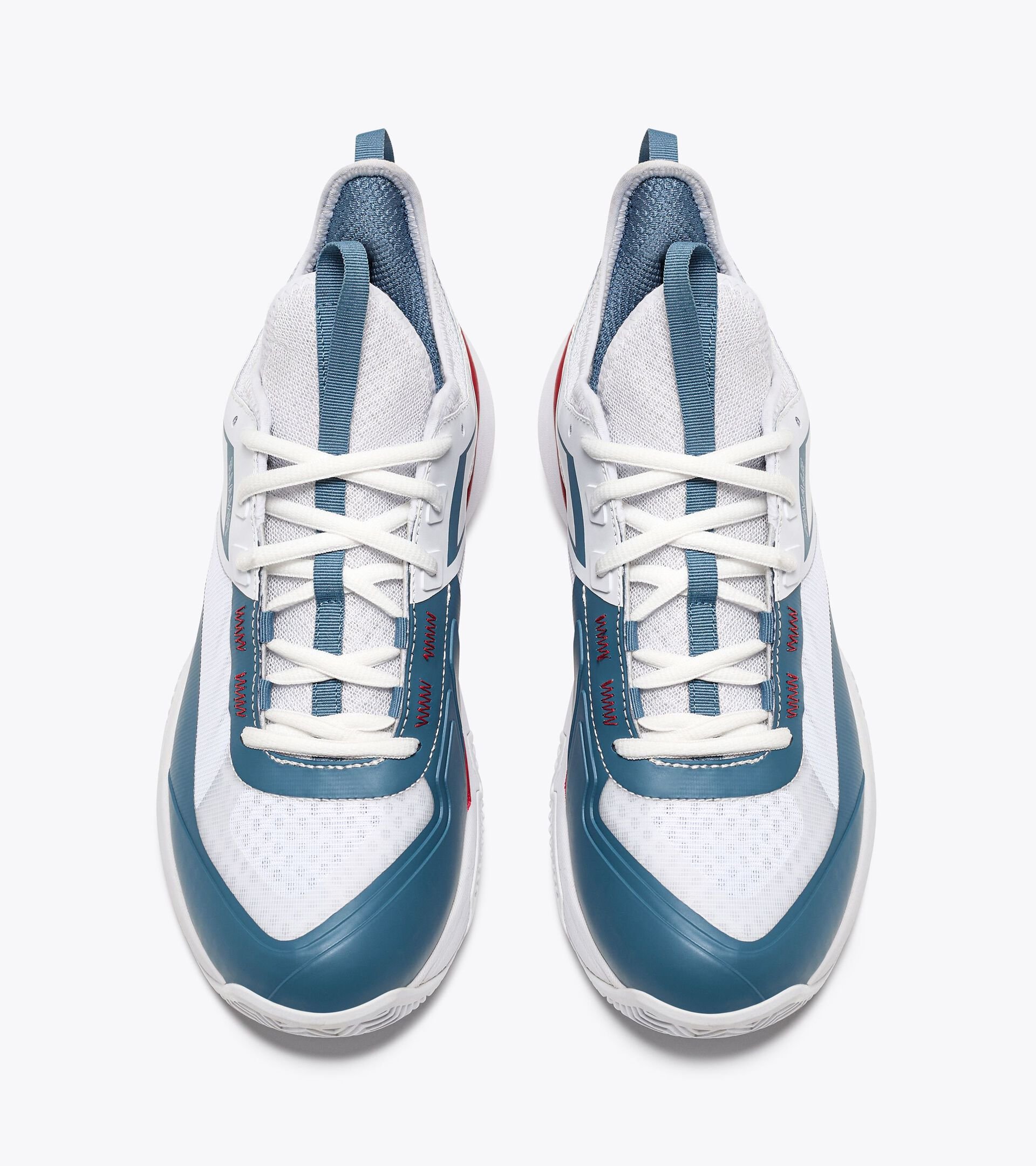 Chaussures de tennis pour terrains en terre battue - Homme  FINALE CLAY WHITE/OCEANVIEW/SALSA - Diadora