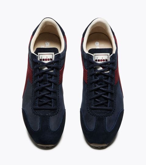 Leather Sneaker - Low-Profile - All-gender RALLY WAXED NAVY TUAREG - Diadora