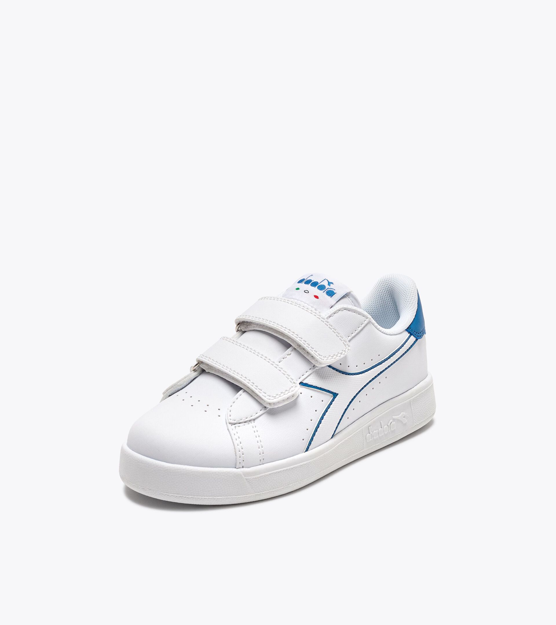 Scarpa sportiva - Bambini/e 4-8 anni GAME P PS BIANCO/BLU VALLARTA - Diadora