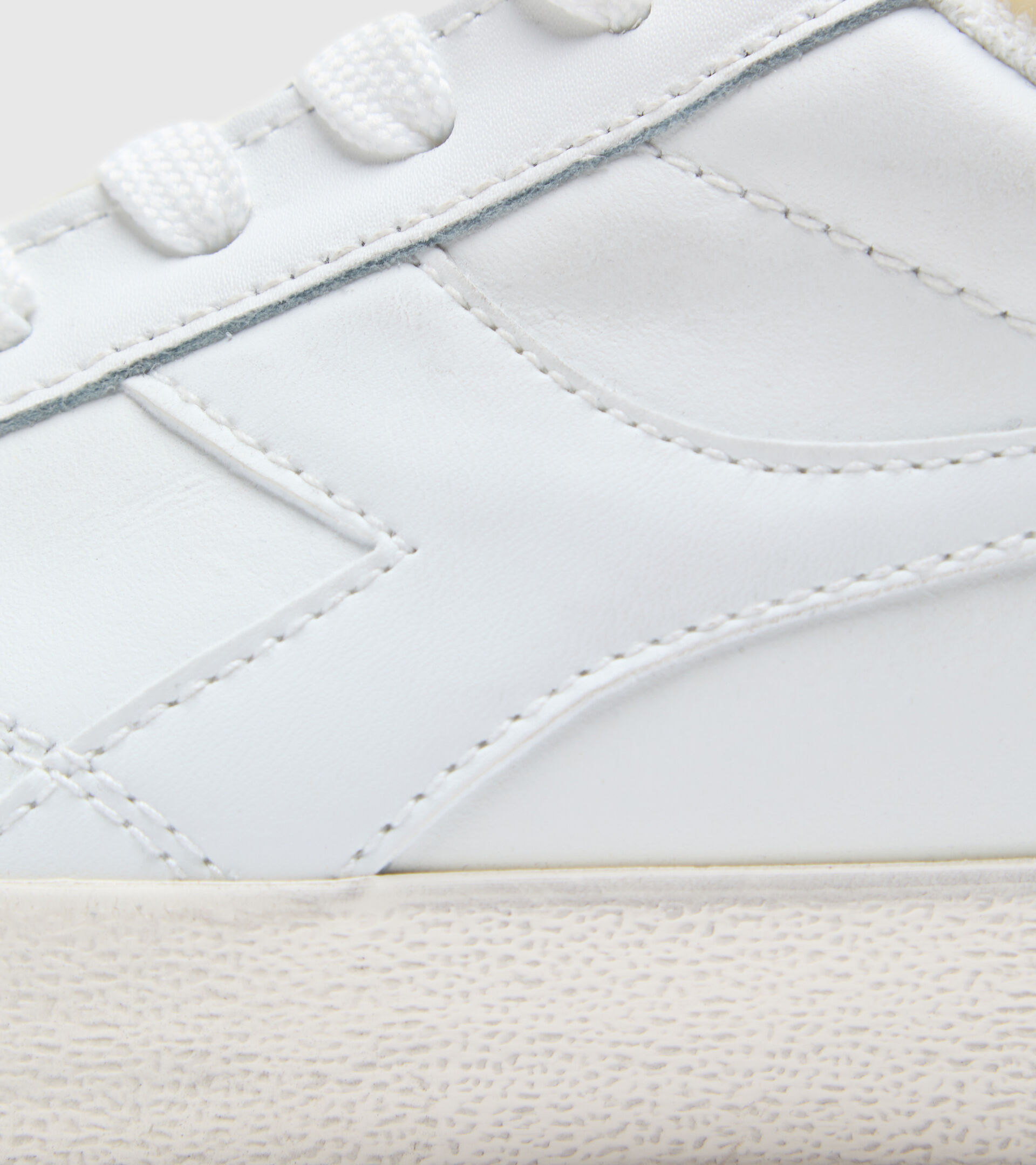 Sports shoe - Unisex MELODY LEATHER DIRTY WHITE/BLUE CORSAIR - Diadora