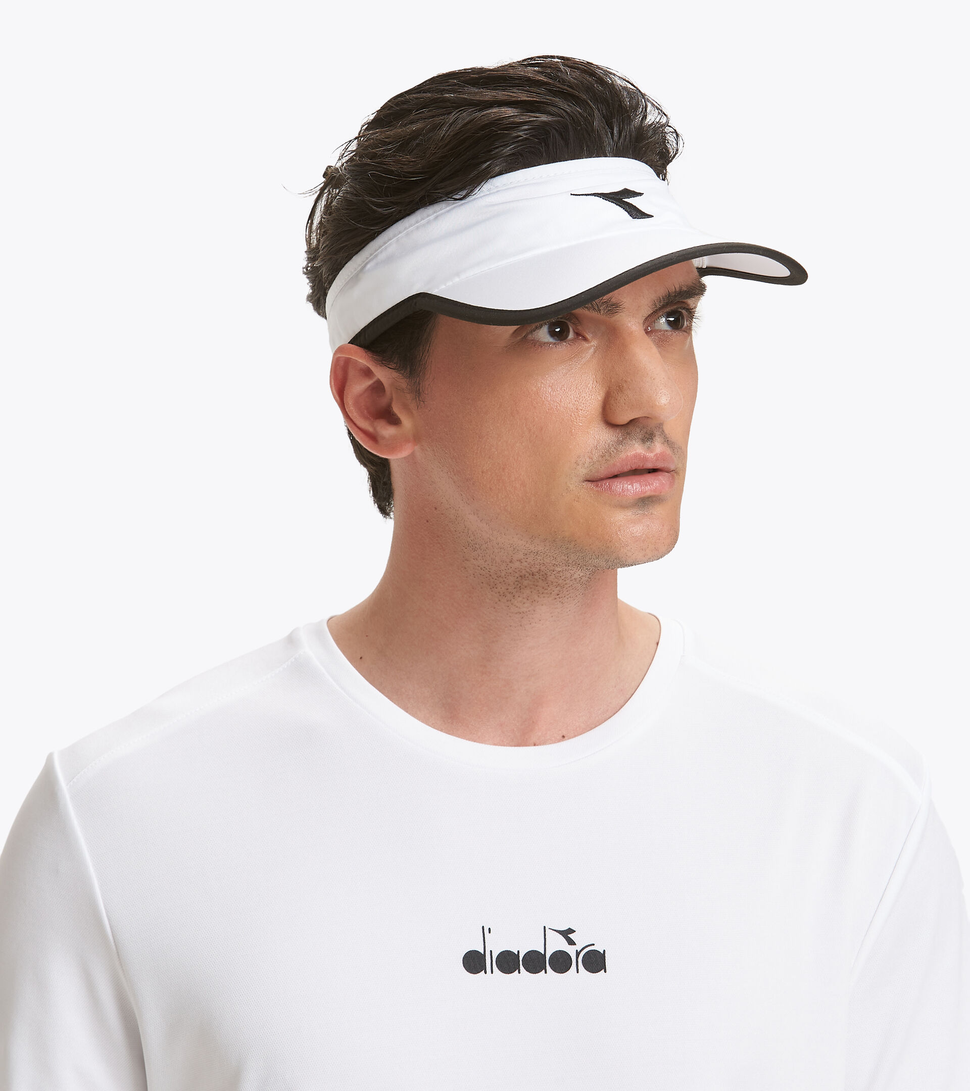 Accessories Sport UNISEX VISOR BIANCO/NERO Diadora