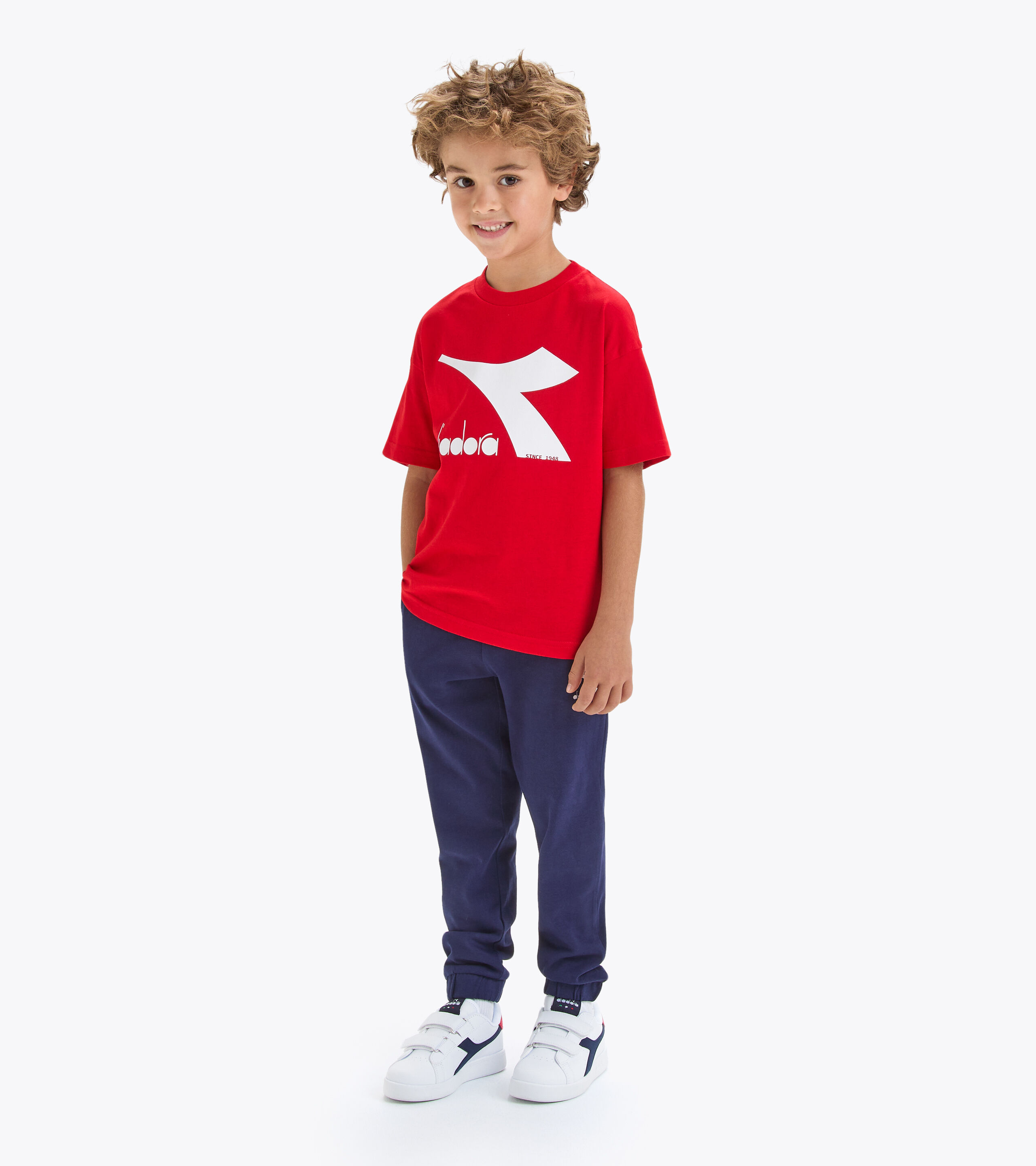 Diadora vintage bambino 2025 rosso