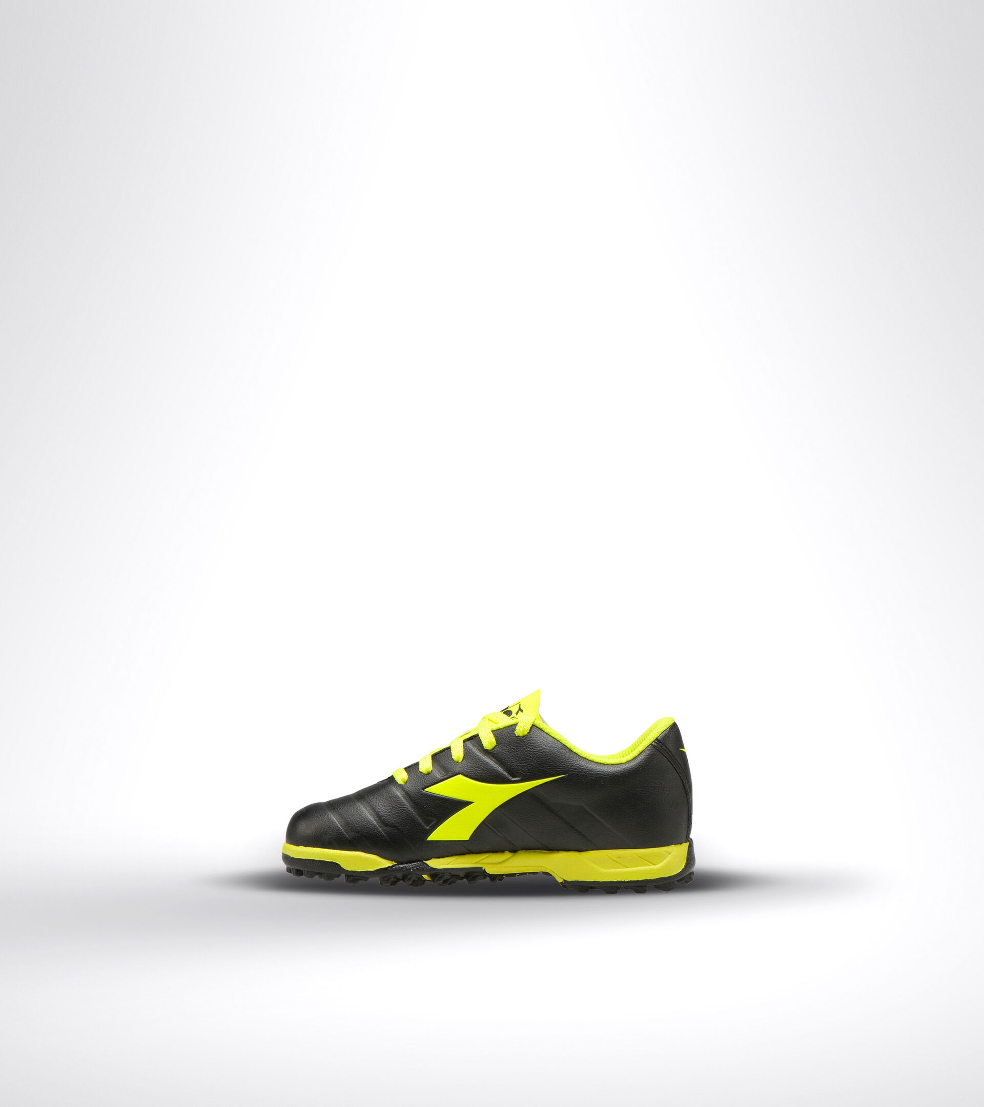Hard ground and artificial turf football boot - Unisex kids PICHICHI 3 TF JR BLACK/FLUO YELLOW DIADORA - Diadora