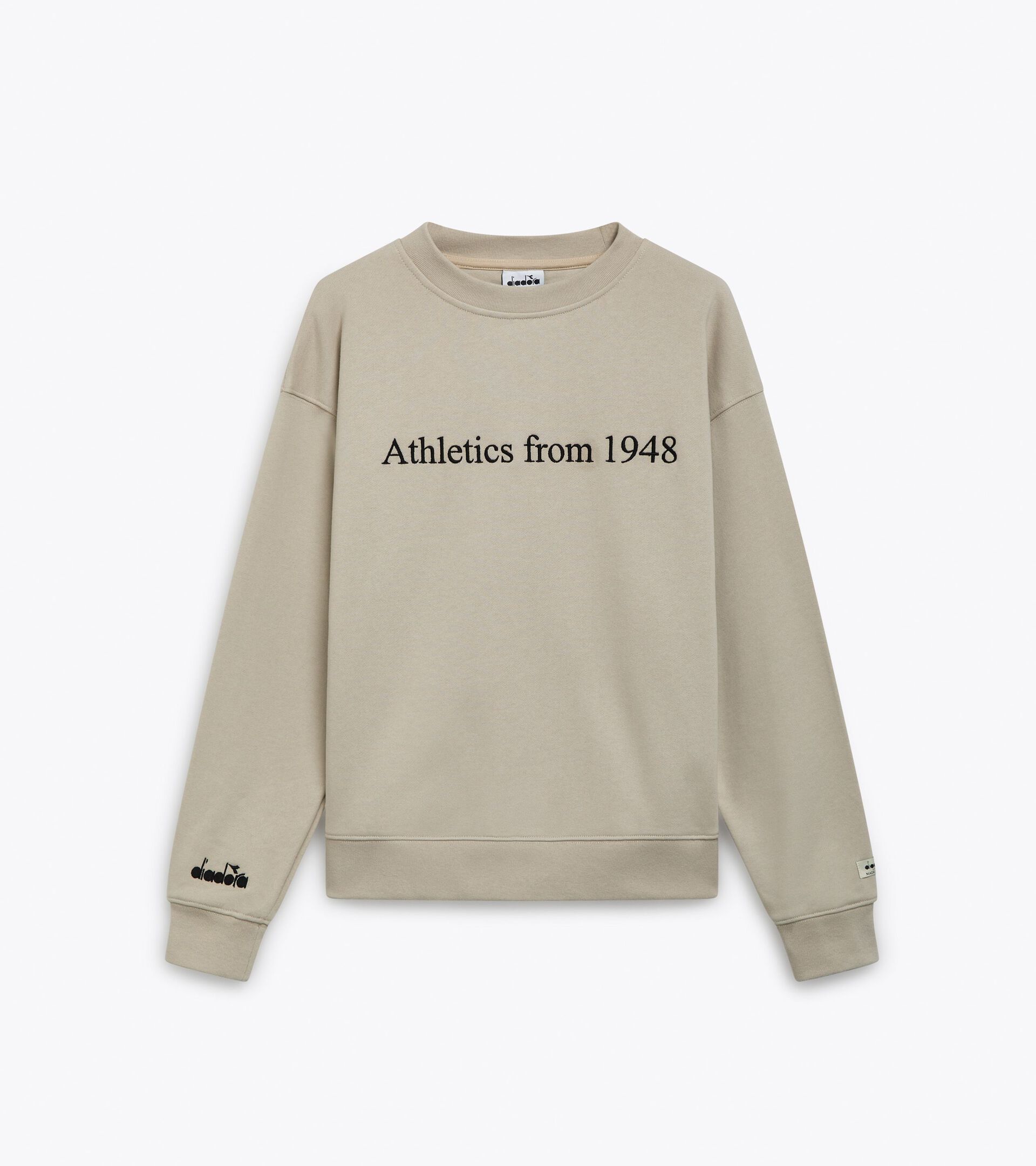 Sweat-shirt ras-de-cou - Made in Italy - Genre neutre SWEATSHIRT CREW LEGACY JOUR DE PLUIE - Diadora