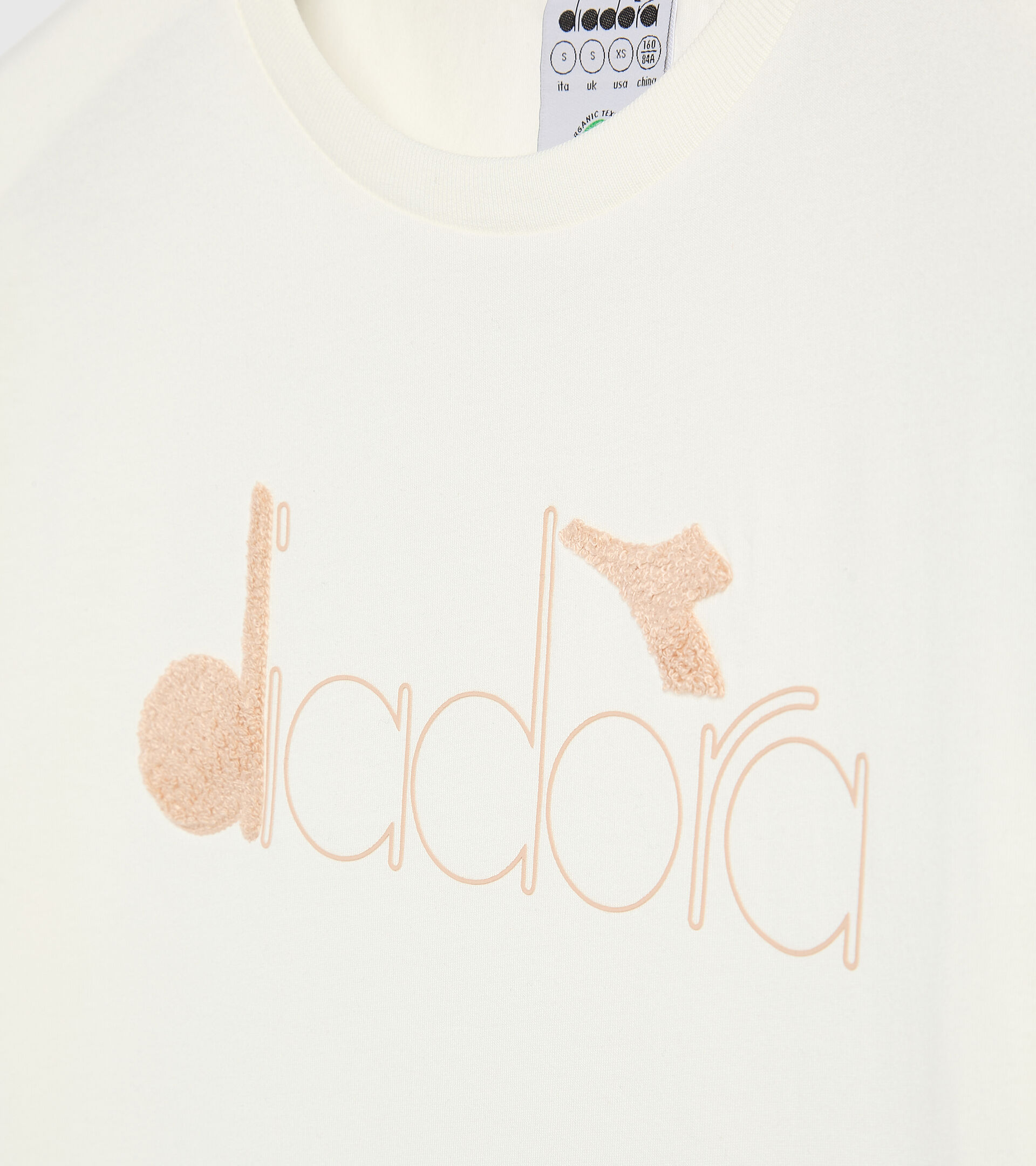 T-Shirt - Damen L. T-SHIRT SS URBANITY MARSHMALLOW WEISS - Diadora