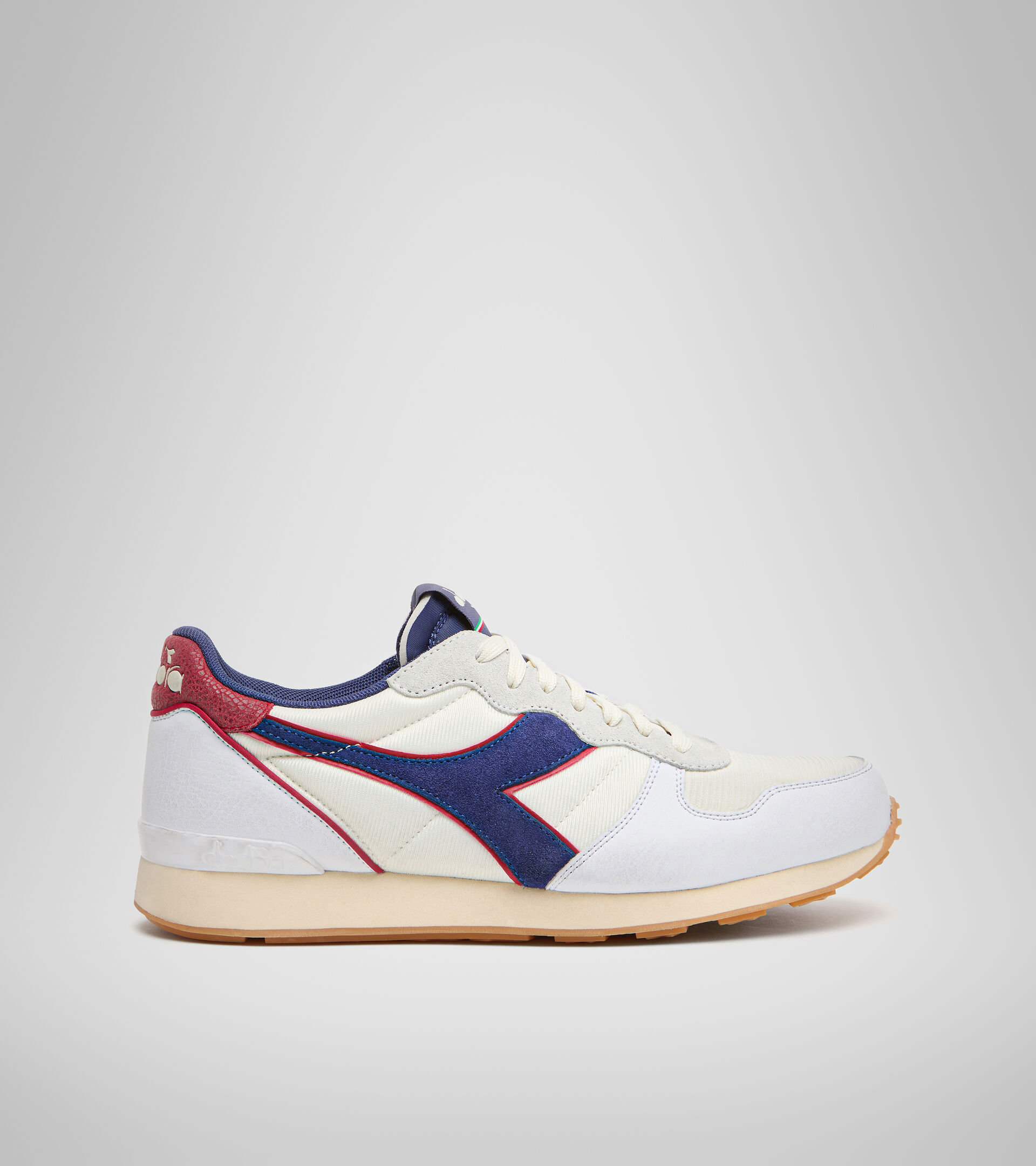 Footwear Sportswear UNISEX CAMARO ICONA WHT/TWILIGHT BL/CHILI PEPPER Diadora