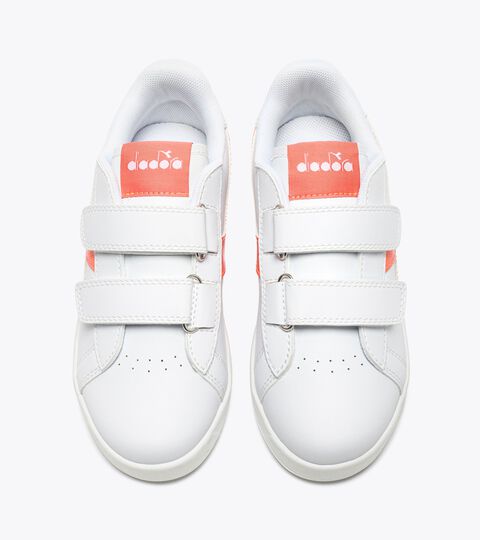 GAME P PS GIRL, FUSION CORAL/WHITE Sports shoes - Kids 4-8 years GAME P PS GIRL FUSION CORAL/WHITE - Diadora