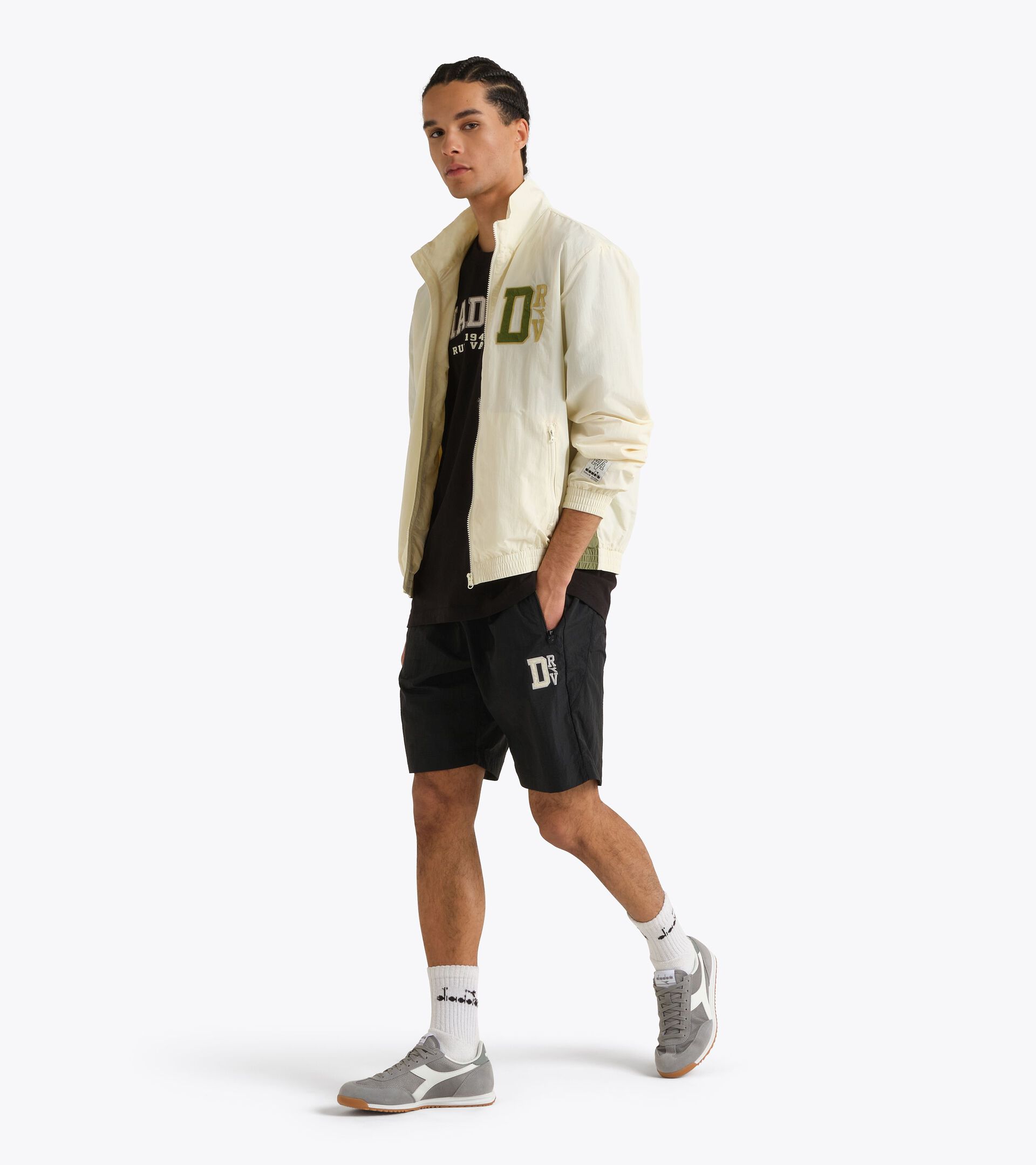 Bermuda shorts - Run Valley - All-gender SHORTS RUN VALLEY BLACK - Diadora