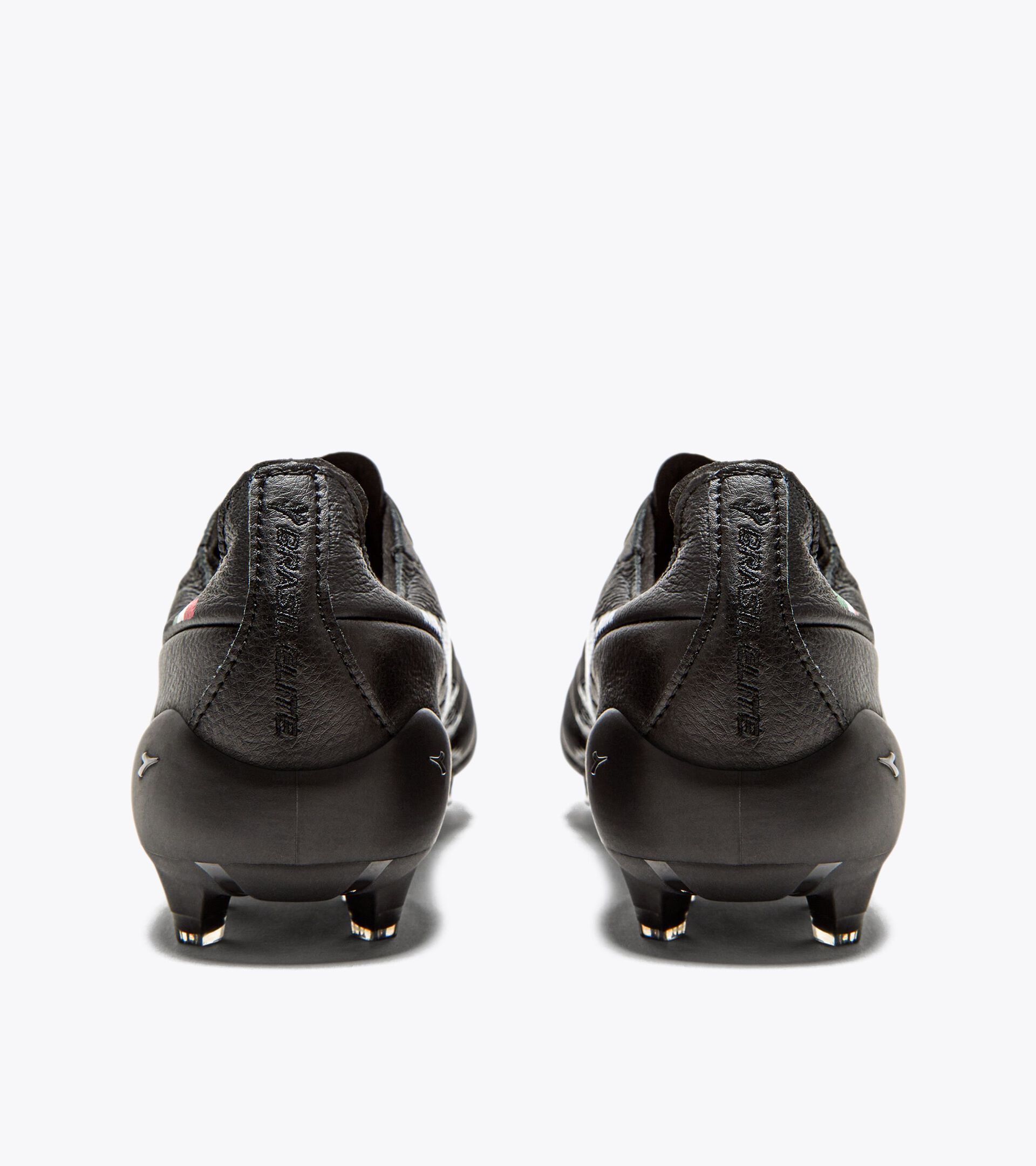 Botas de fútbol para superficies compactas y sintéticas - Hecho en Italia BRASIL ELITE2 TECH ITA LPX NEGRO - Diadora