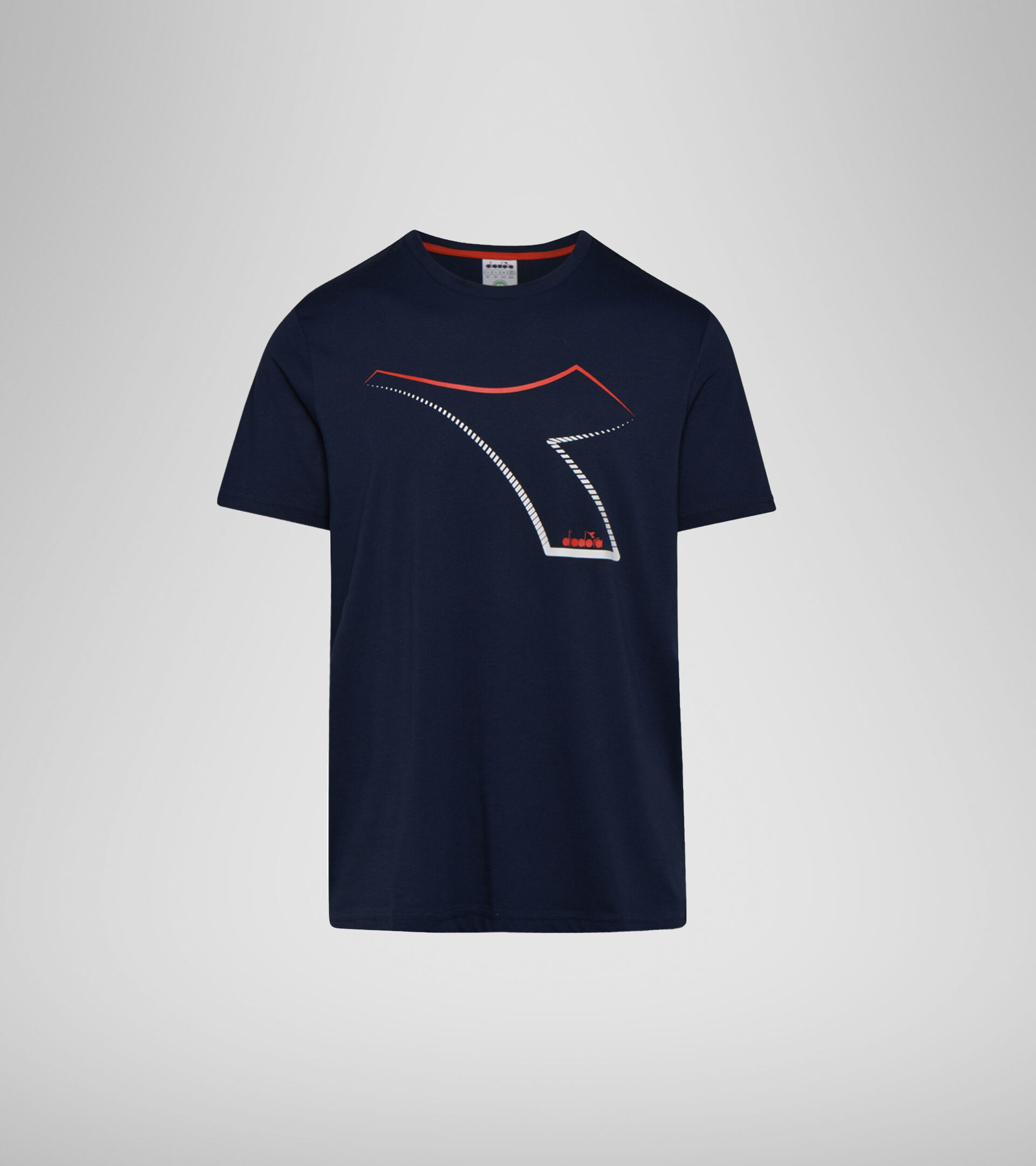 T-shirt - Men T-SHIRT SS FREGIO CLUB BLUE CORSAIR - Diadora